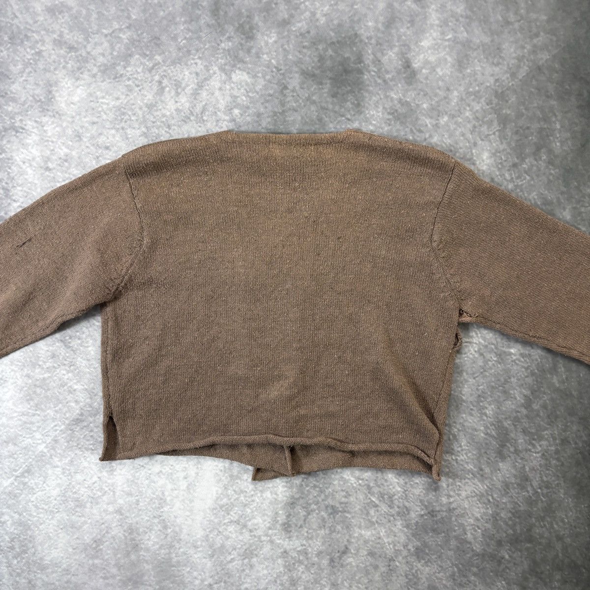 FCUK × French Connection × Vintage 1980s Vintage French Connection Sweater 1970s FCUK Cropped Size M / US 6-8 / IT 42-44 - 8 Thumbnail
