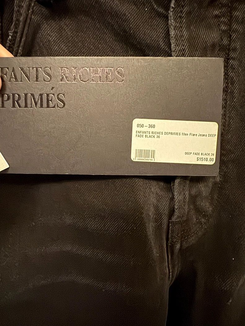 Enfants Riches Deprimes Enfants Riches Deprimes Washed Black Skinny Jeans 2501-Nex Size US 36 / EU 52 - 3 Thumbnail