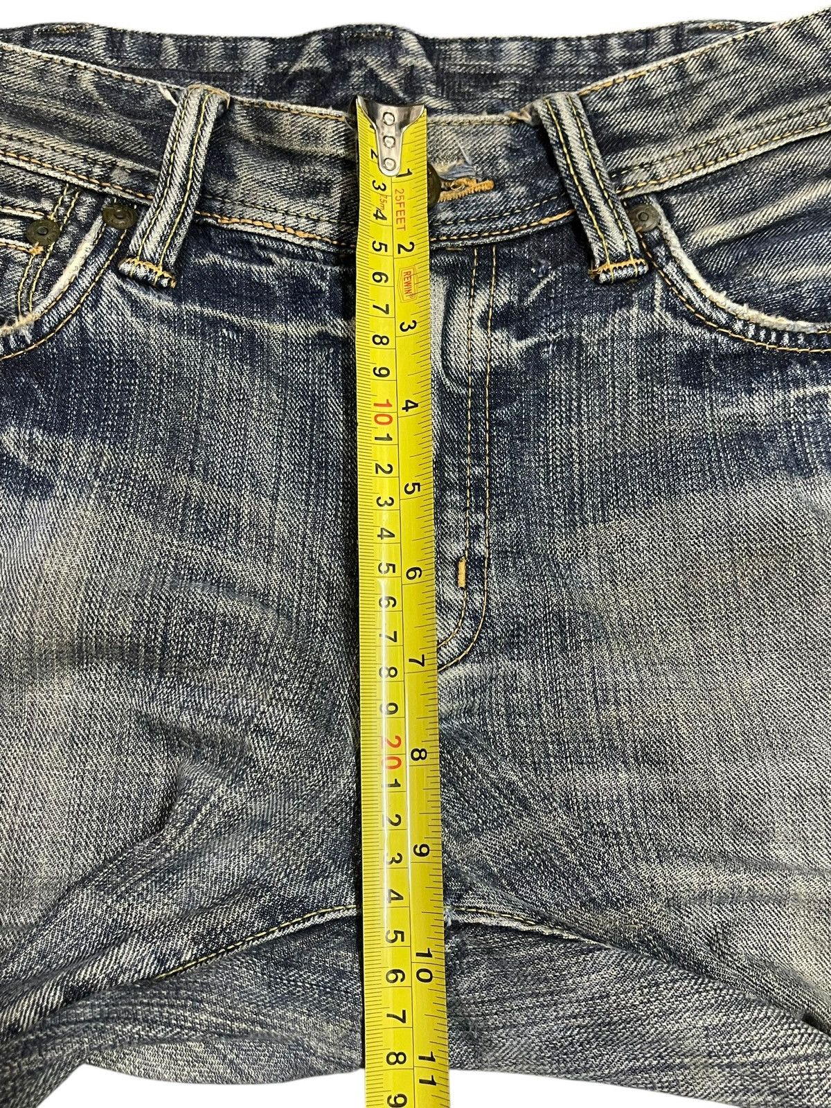 Big John Vintage Big John Blue Faded Wash Style Flare Jeans Size US 32 / EU 48 - 16 Thumbnail