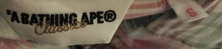 Bape Bape logo long sleeve button up shirt Size S / US 4 / IT 40 - 3 Thumbnail