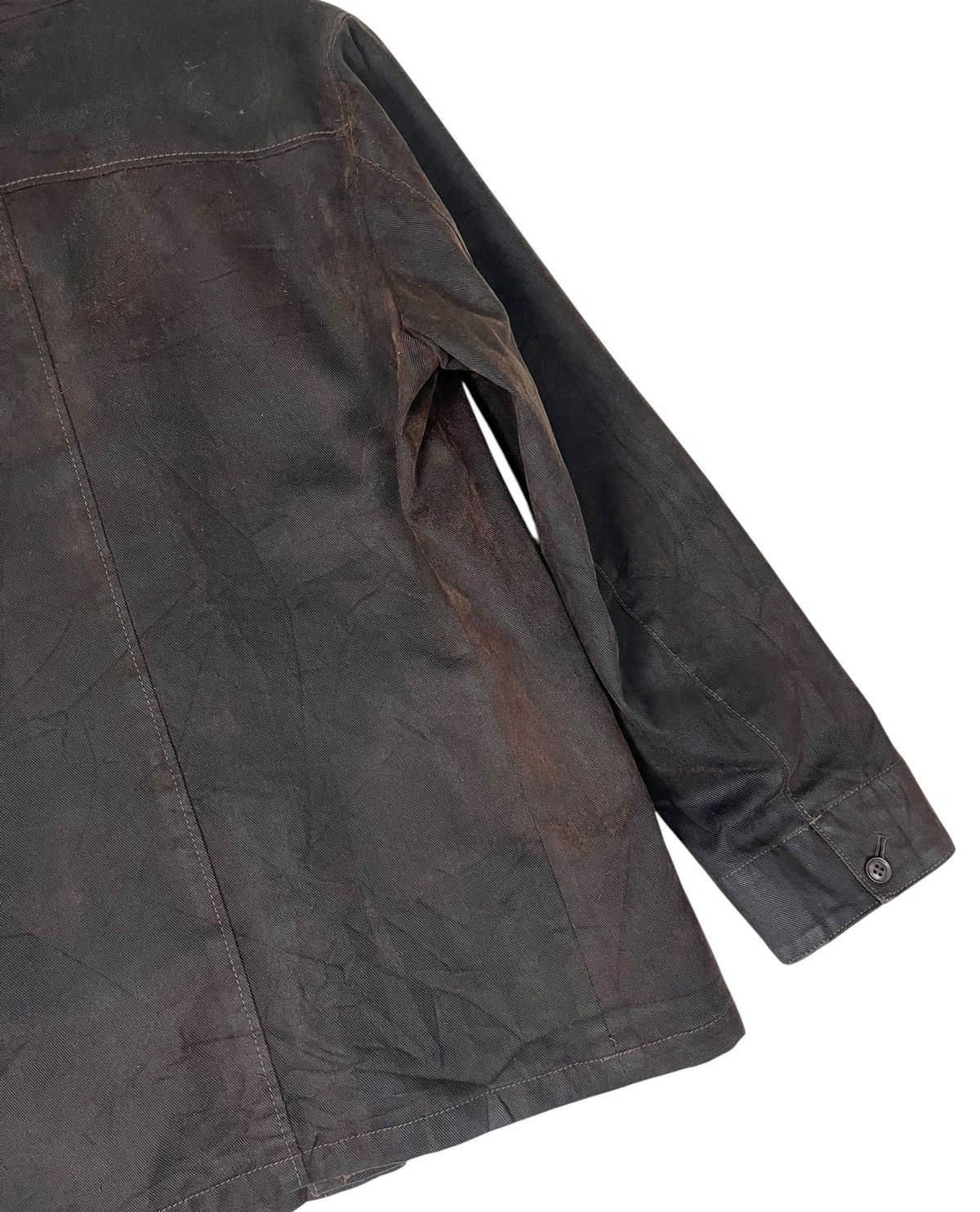 Japanese Brand Blue Tornado Wax Cotton Button Jacket Size US L / EU 52-54 / 3 - 10 Thumbnail