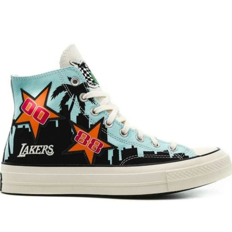 Converse Converse 'Lakers Championship Jacket' Size 9.5. NEW in Box Size US 9.5 / EU 42-43 - 1 Preview