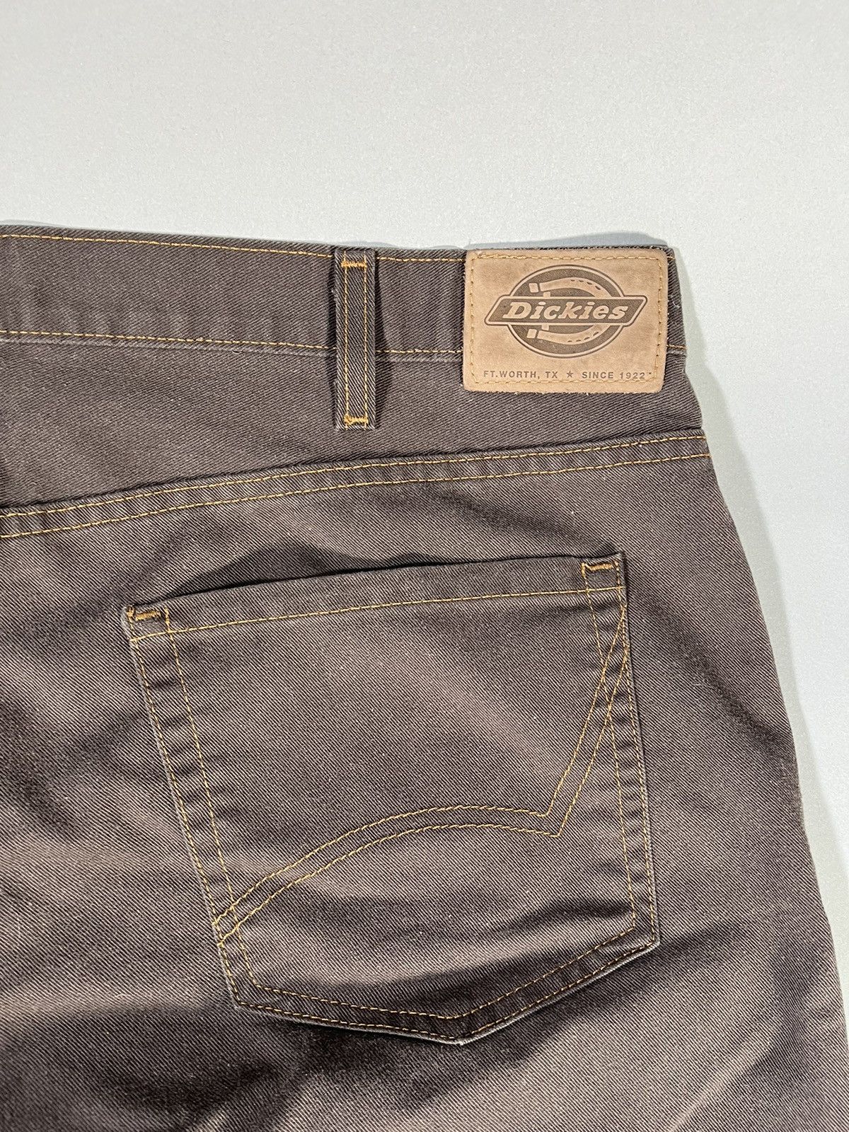Dickies Y2K Skater Brown Baggy Dickies Pants Size US 32 / EU 48 - 6 Thumbnail