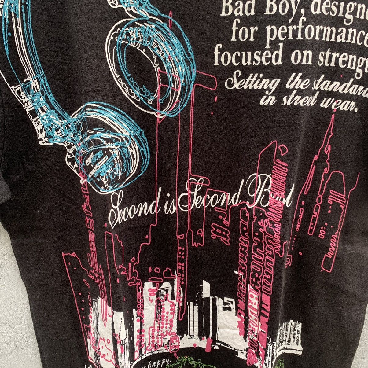 Japanese Brand Vtg Bad Boy Poem Japanese Harajuku Style Size US M / EU 48-50 / 2 - 6 Thumbnail