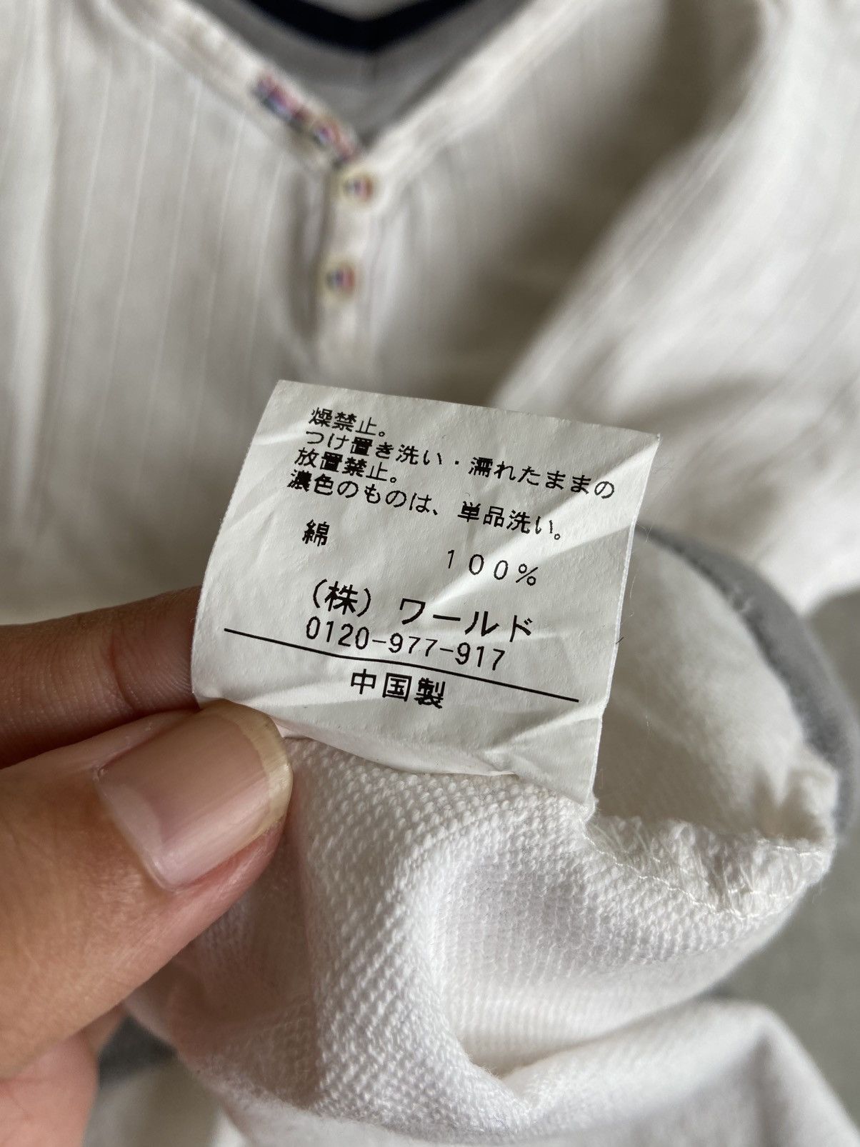 Designer × If Six Was Nine × Takeo Kikuchi Vintage TAKEO KIKUCHI JAPAN Double Layer Longsleeve Size US M / EU 48-50 / 2 - 7 Thumbnail