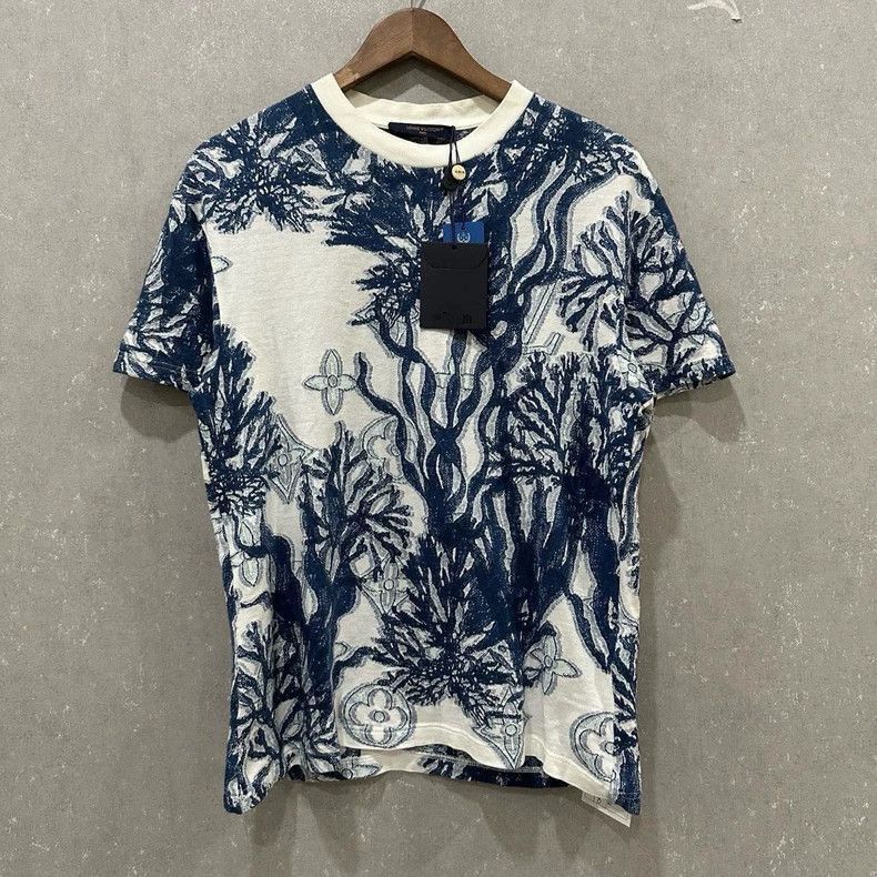 Louis Vuitton louis vuitton coral ink short sleeve shirt Size US S / EU 44-46 / 1 - 1 Thumbnail