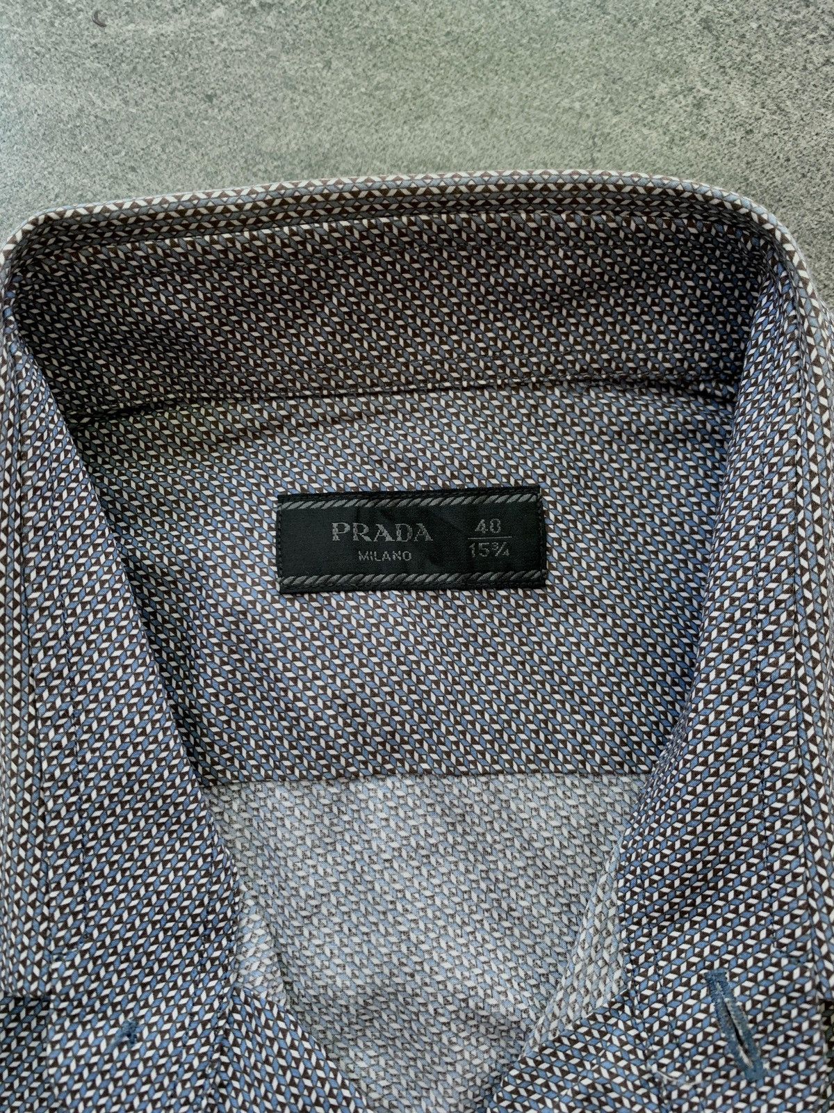 Prada FREE TAX! Printed Graphic Ls Shirts Size US M / EU 48-50 / 2 - 5 Thumbnail