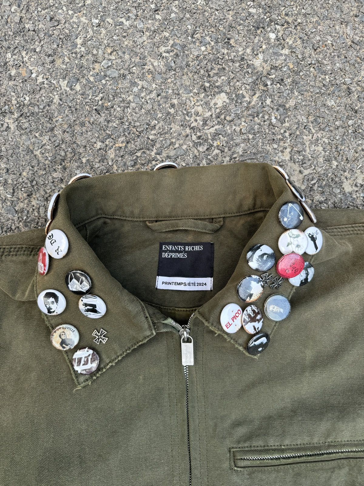 Enfants Riches Deprimes Enfants Riches Deprimes Berkley Acid Dealer Work Jacket Size US XXL / EU 58 / 5 - 7 Thumbnail