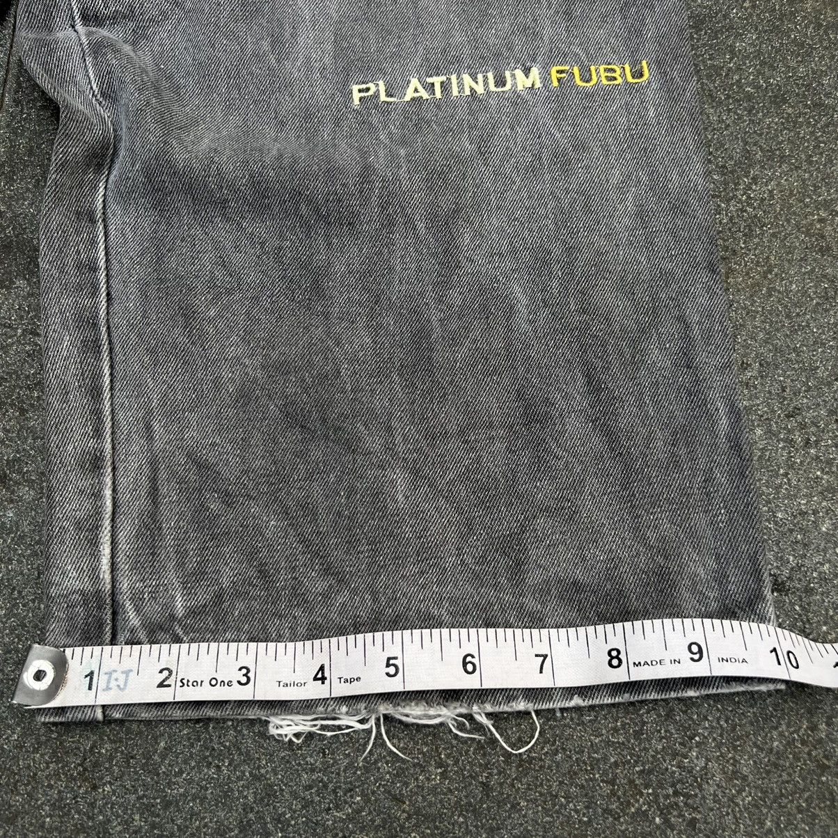 Fubu × Vintage Vintage Platinium Fubu Baggy Jeans Size US 34 / EU 50 - 9 Thumbnail
