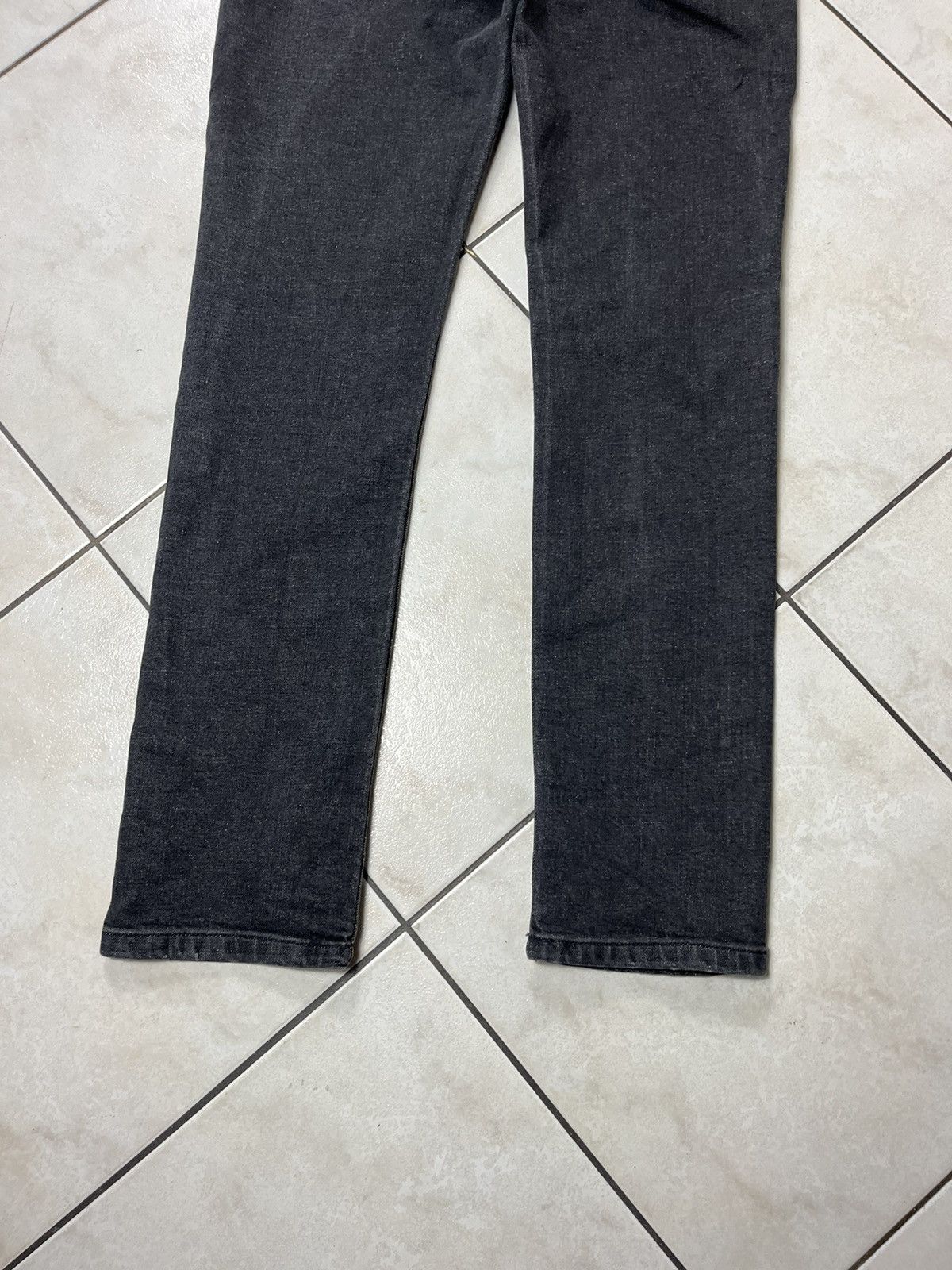 Designer × The Kooples The Kooples Paris slim jeans faded pants washed heather goth Size US 31 - 10 Thumbnail