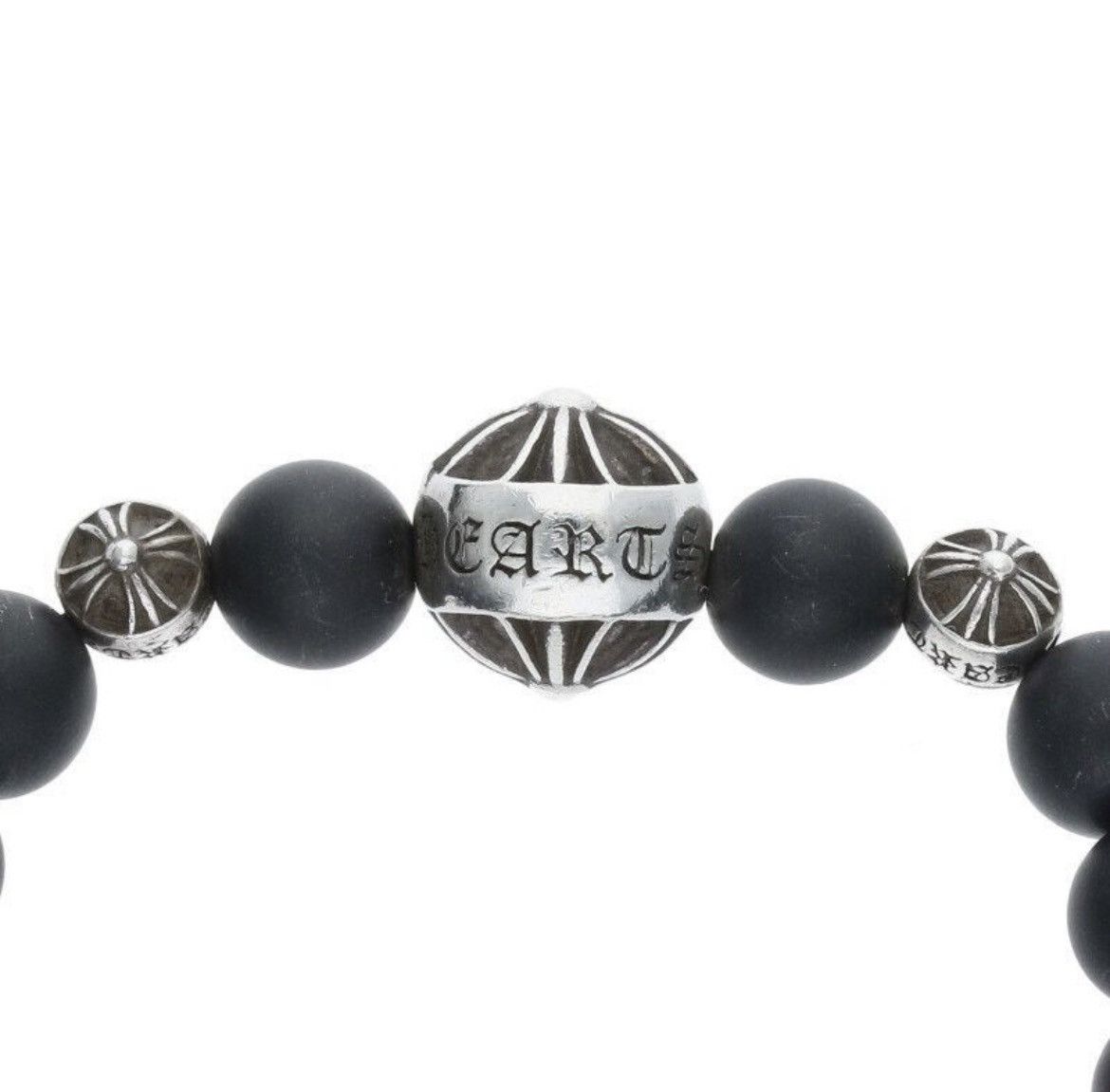 Chrome Hearts Chrome Hearts Black Tourmaline Bead Bracelet Size ONE SIZE - 3 Thumbnail