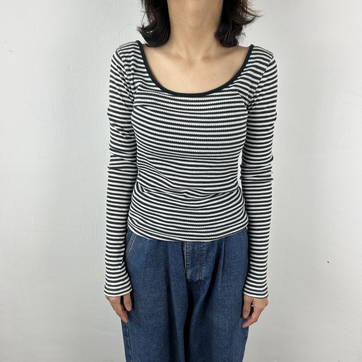 If Six Was Nine × Japanese Brand × Seditionaries 1990s Rna Inc - Striped Tee Size XS / US 0-2 / IT 36-38 - 1 Thumbnail