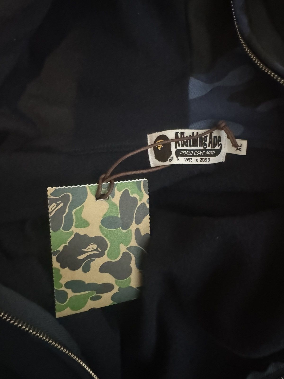 Bape Color Camo Shark Full Zip Hoodie Size US XL / EU 56 / 4 - 7 Thumbnail