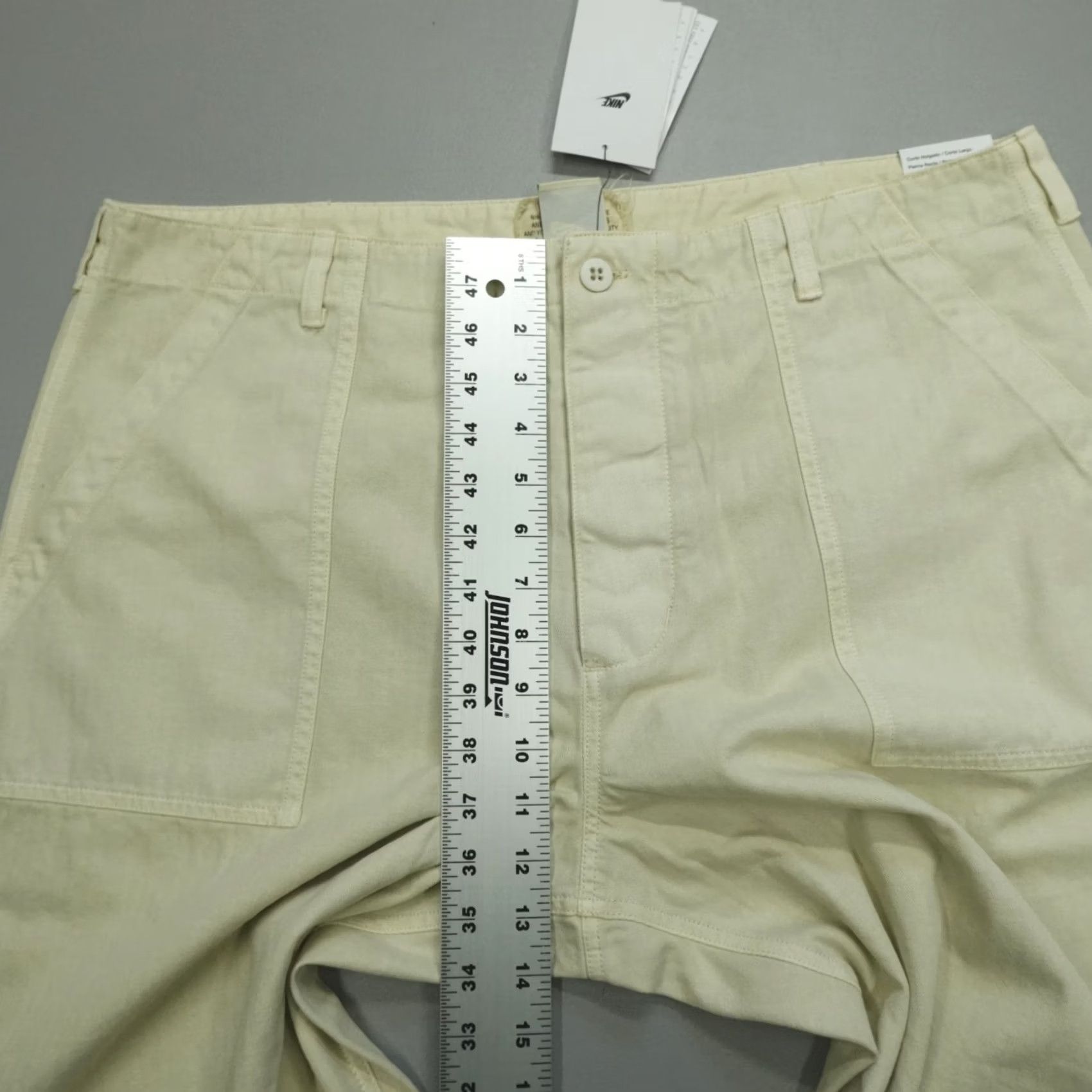 Nike Nike Life Twill Fatigue Pants Men’s 38 Light Khaki Casual Workwear Streetwear Utility Pockets Vintage-Inspired Jeans? Size US 38 / EU 54 - 5 Thumbnail