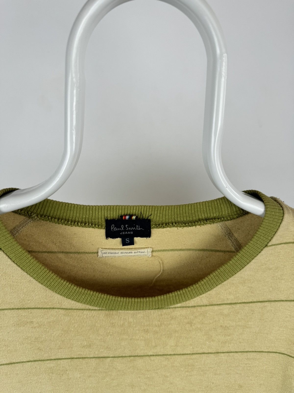Paul Smith Paul Smith 100% Recycled Cotton Sweatshirt Size US S / EU 44-46 / 1 - 3 Thumbnail