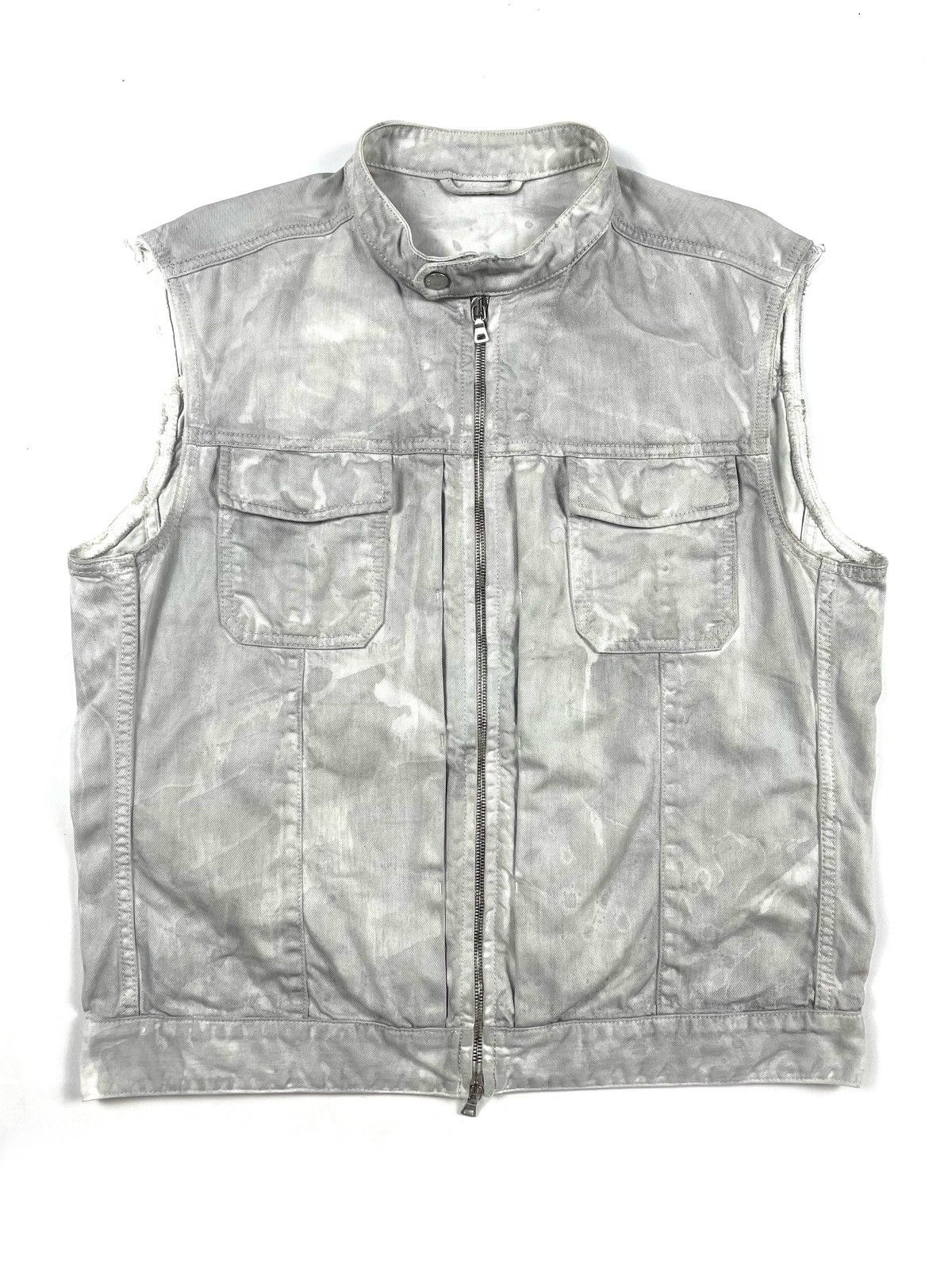 Prada Rare Prada Archive Vintage White Vest Size: M Size US M / EU 48-50 / 2 - 1 Thumbnail