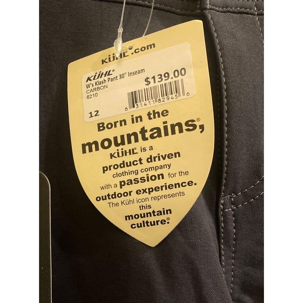 Kuhl NWT Kuhl Klash Softshell Pants Size 12 Short Gray MSRP$139 W Size 34" / US 12 / IT 48 - 11 Thumbnail