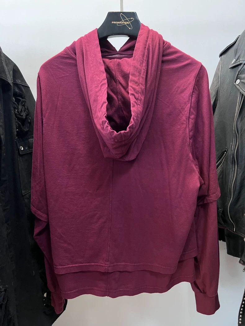 Rick Owens Rick Owens Rick Owens DRKSHDW Two-Piece Hoodie-2507 Size US M / EU 48-50 / 2 - 2 Thumbnail