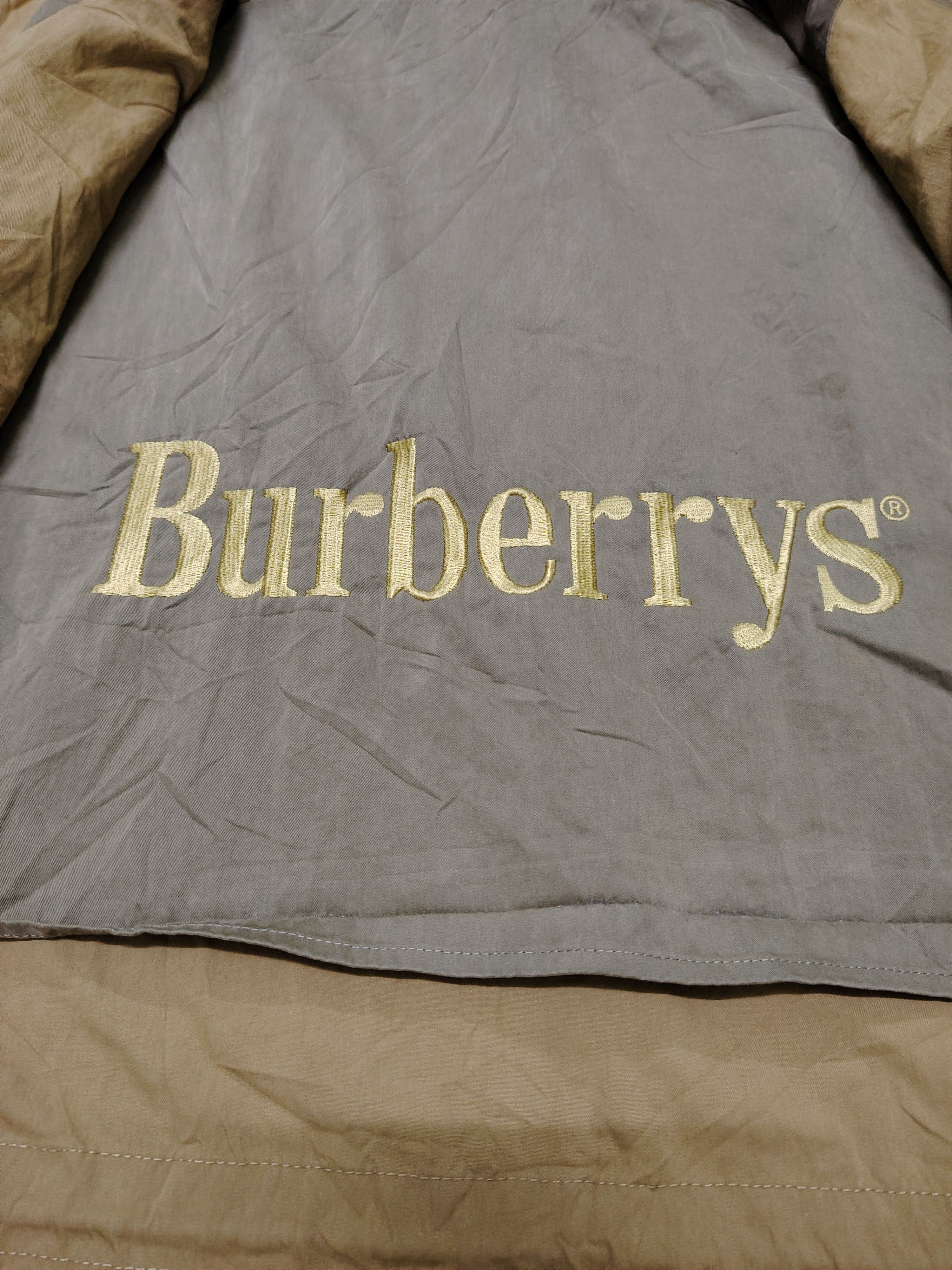 Burberry × Burberry Prorsum × Vintage Vintage 90's Burberrys London Parka Long Jacket Size US L / EU 52-54 / 3 - 6 Thumbnail