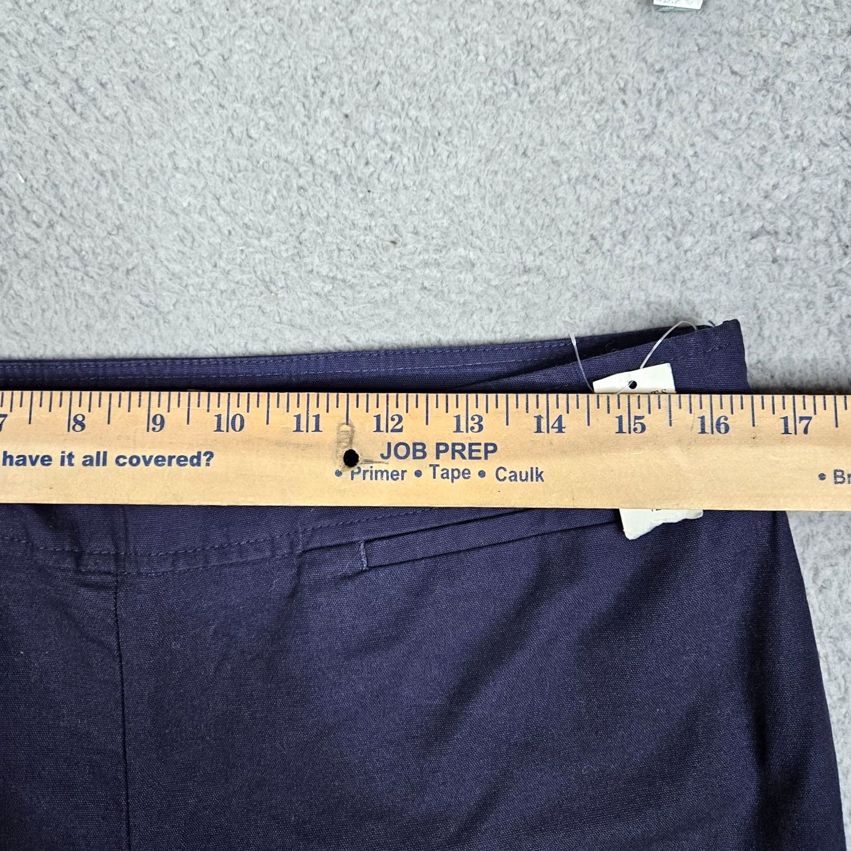 Talbots Talbots Women’s Dark Navy Blue Cropped Casual Pant Size 12P New Pants Petite Blue Cropped Casual 12P Womens Size 34" / US 12 / IT 48 - 5 Thumbnail