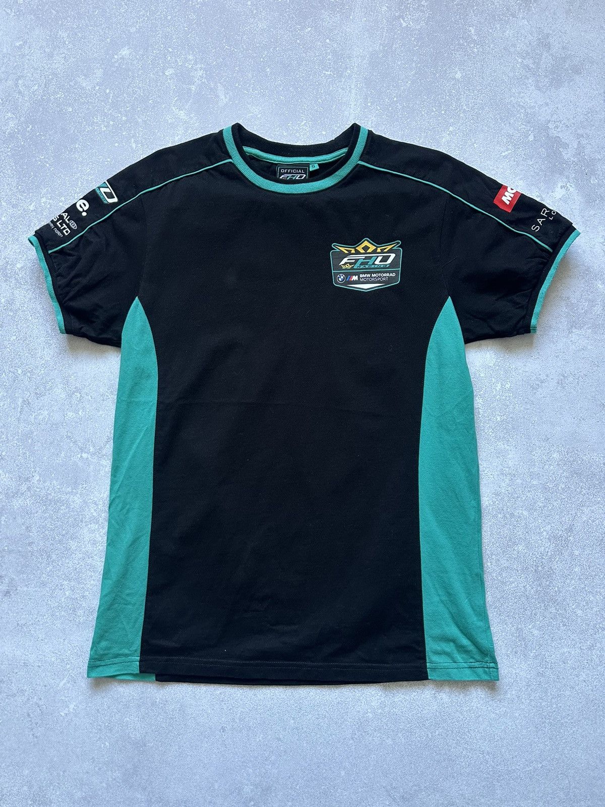 BMW FHO RACING TEAM BMW MOTORRAD MOTORSPORT OFFICIAL SHIRT sz M Size US S / EU 44-46 / 1 - 2 Thumbnail
