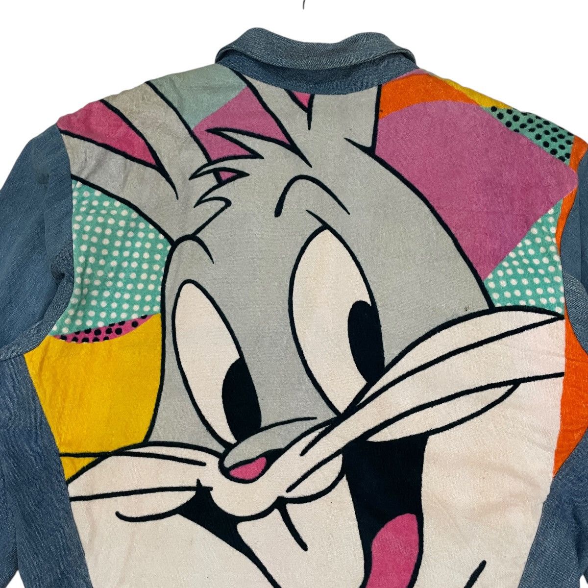 Cartoon Network Vintage 90s Looney Tunes Warne Bros Race Denim Size US XL / EU 56 / 4 - 10 Thumbnail
