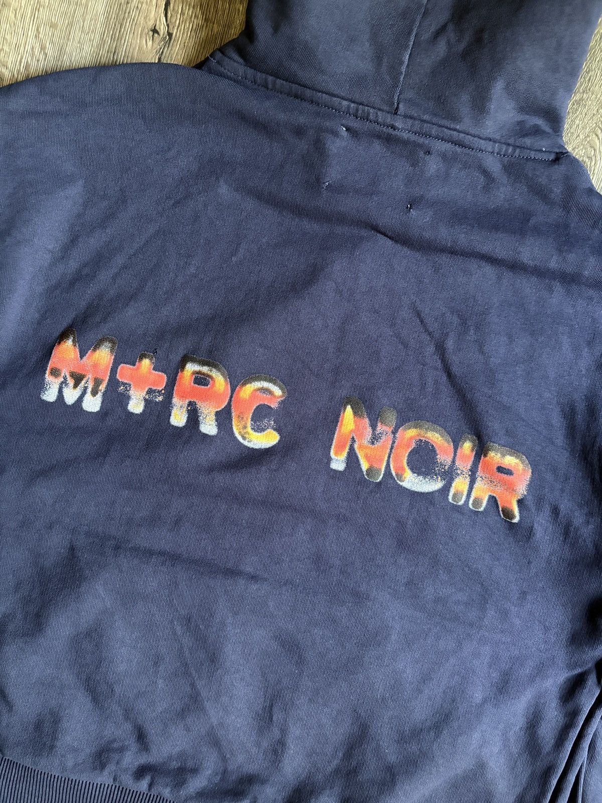 M+Rc Noir M+RC Noir Big Logo Blue Oversized Hoodie Y2K Size US S / EU 44-46 / 1 - 7 Thumbnail