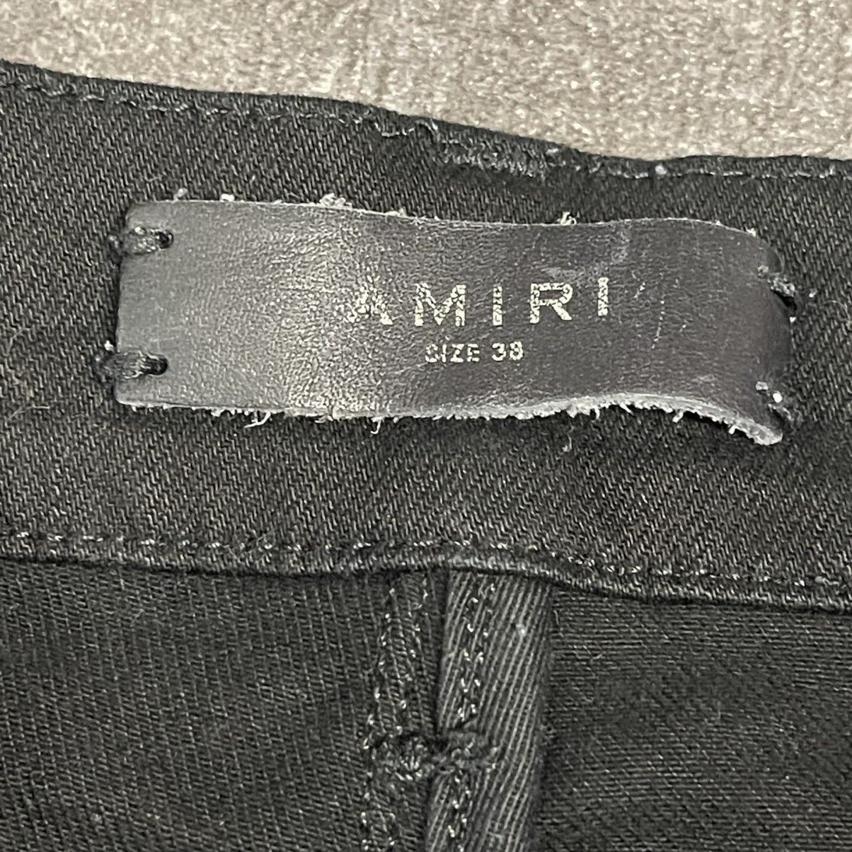 Amiri Amiri MX1 Watercolor Patch Jeans Black Size US 38 / EU 54 - 6 Thumbnail