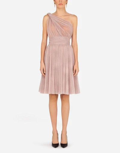 Dolce & Gabbana o1y0825 Midi Dress in Blush Size XS / US 0-2 / IT 36-38 - 4 Thumbnail