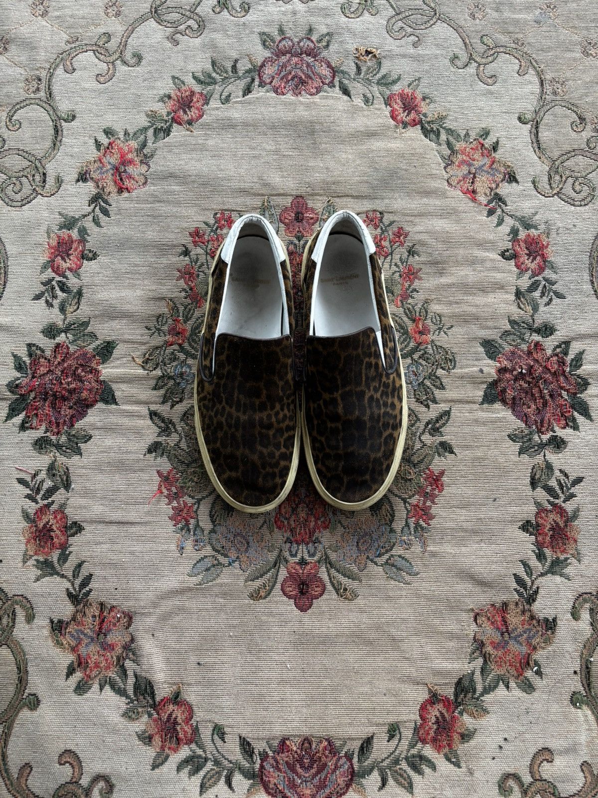 Saint Laurent Paris Saint Laurent Paris Leopard Size US 9.5 / EU 42-43 - 2 Thumbnail