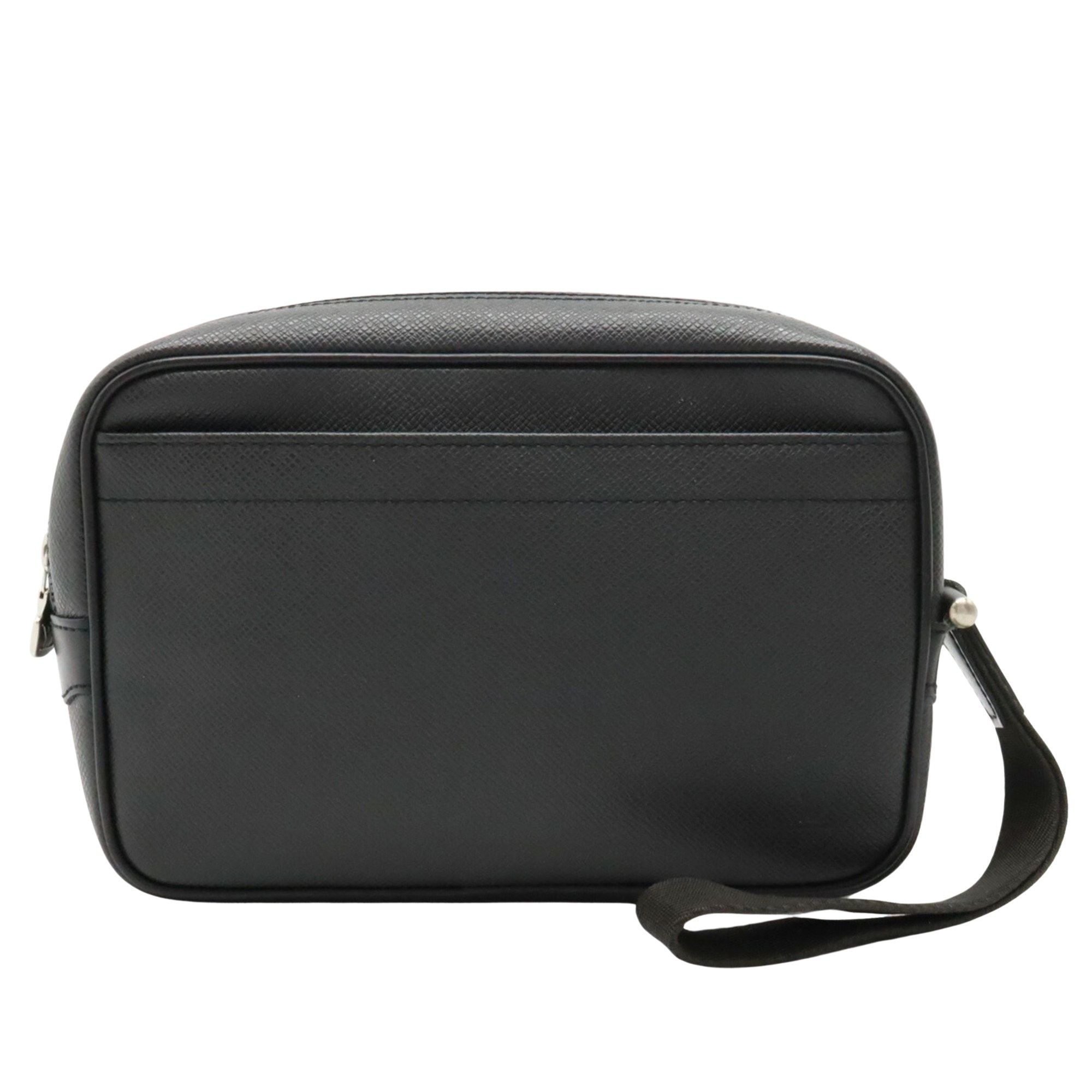 image of Louis Vuitton Kaluga Clutch in Black, Women's