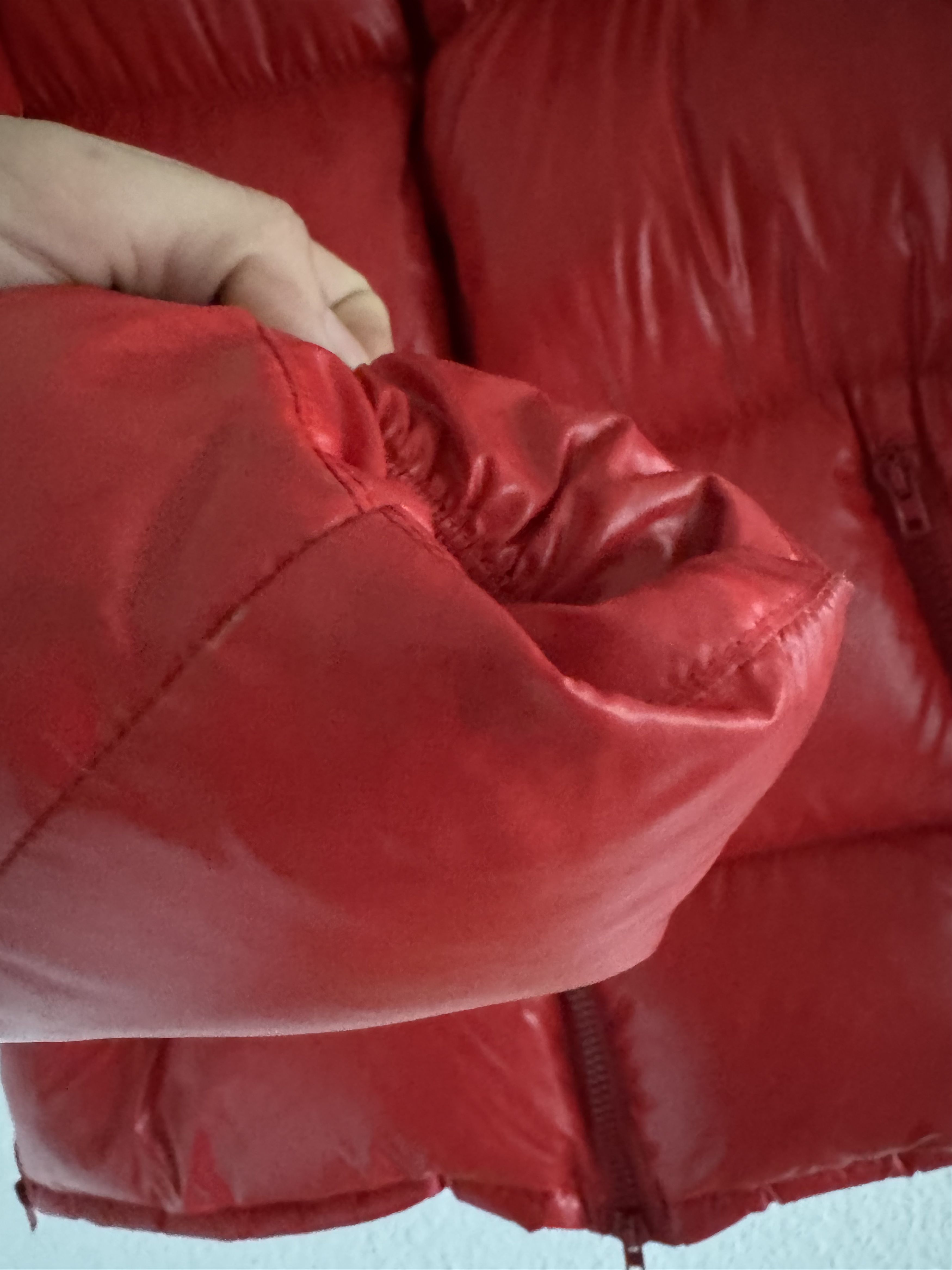 Calvin Klein 205W39NYC Red Oversized Puffer Jacket Size US XL / EU 56 / 4 - 9 Thumbnail