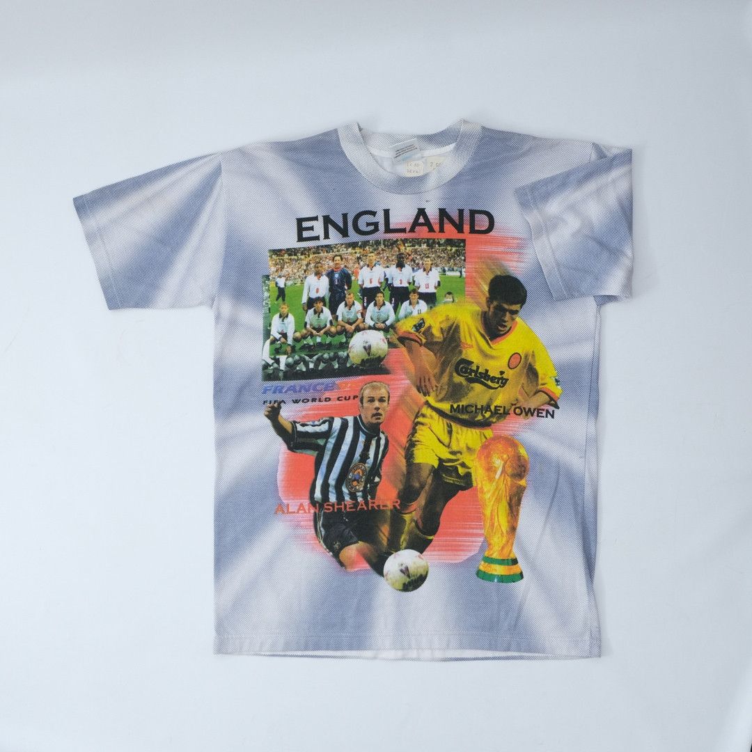 Other 1998 Micael Owen France World Cup AOP Tee Size US XL / EU 56 / 4 - 2 Thumbnail