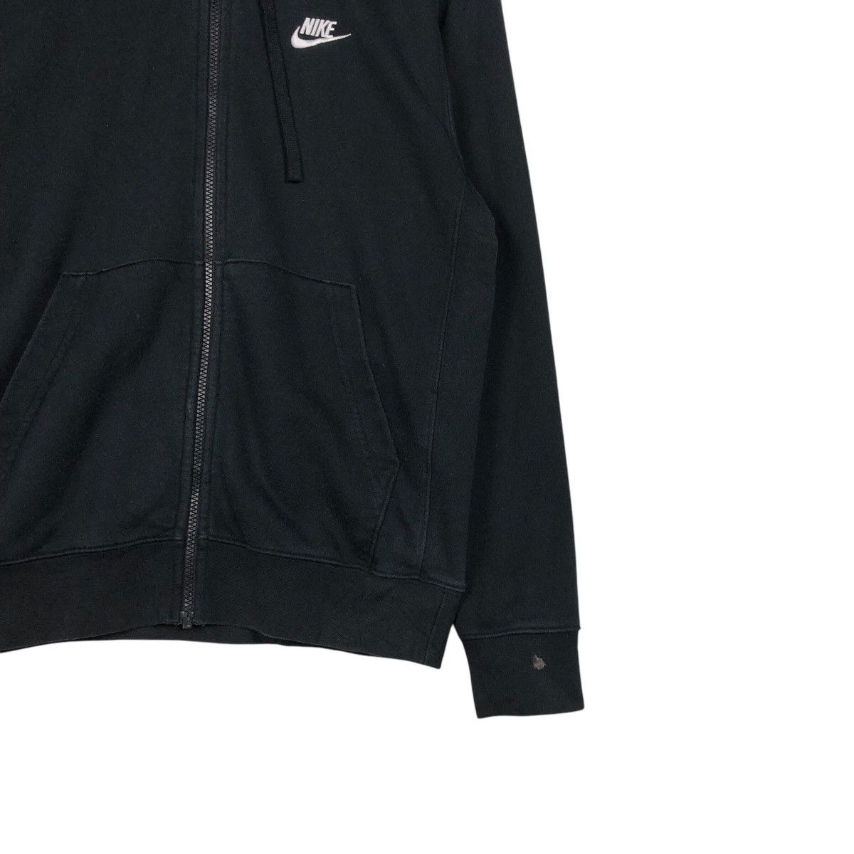 Nike Nike Vintage Black Zip Hoodie – Minimal Swoosh Essential Size US S / EU 44-46 / 1 - 6 Thumbnail