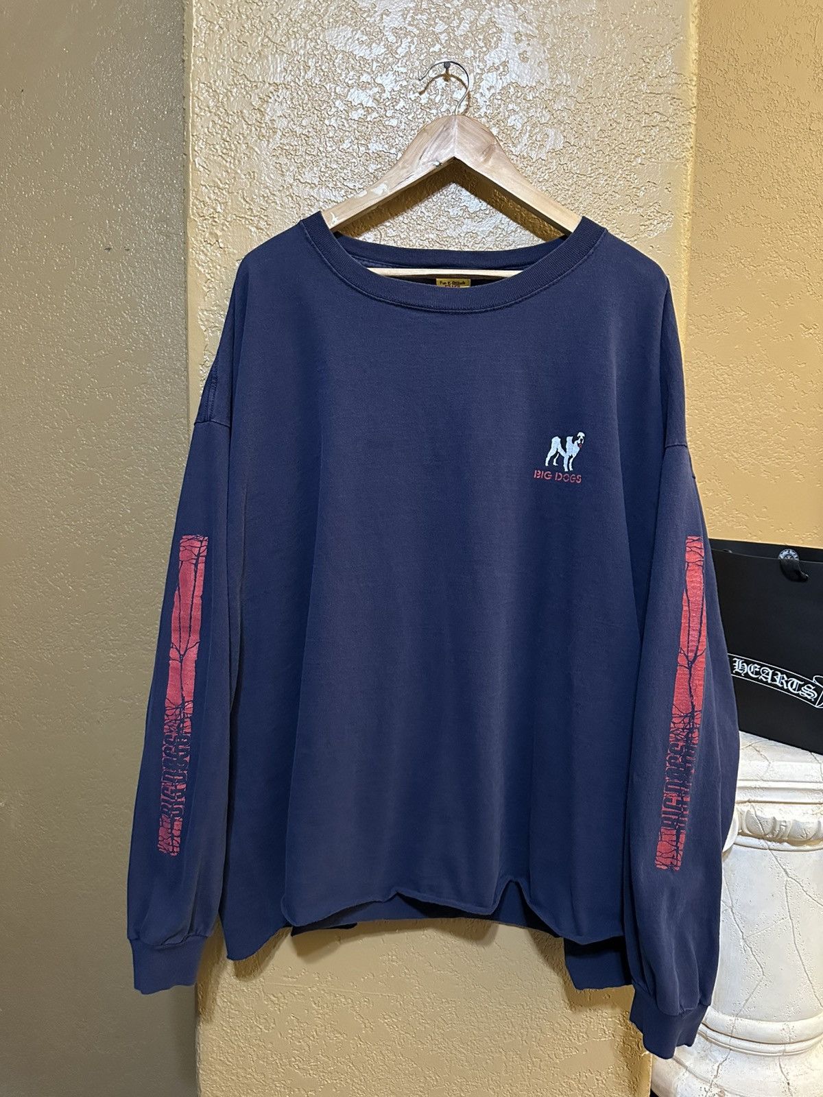 Vintage 🔪 faded vintage Big Dogs Psycho Horror Movie longsleeve tee Size US XL / EU 56 / 4 - 2 Thumbnail