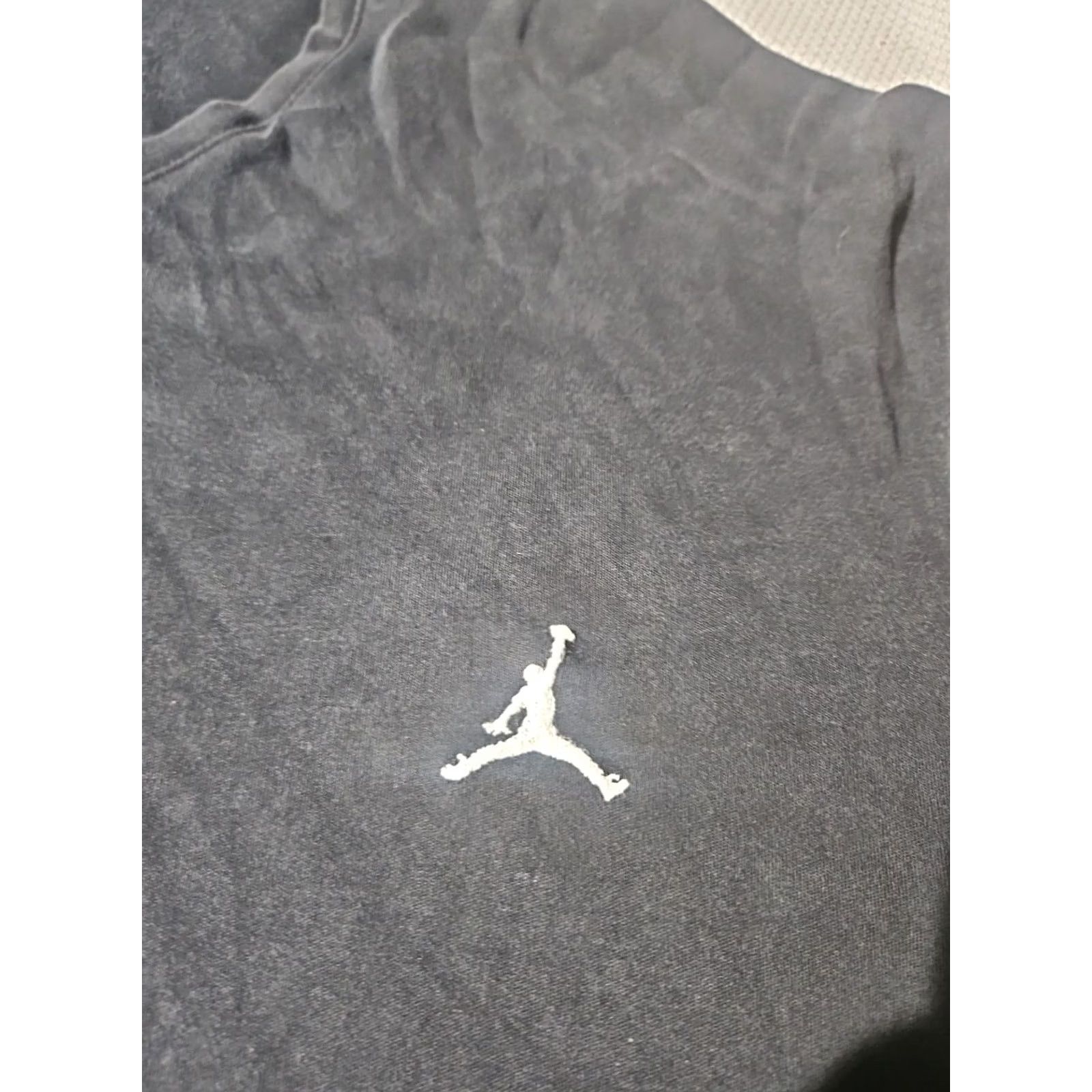 Jordan Brand VINTAGE Air Jordan Shirt Mens 2XL XXL Black Charcoal Jumpman Logo Vneck Casual Tee Size US XXL / EU 58 / 5 - 5 Thumbnail