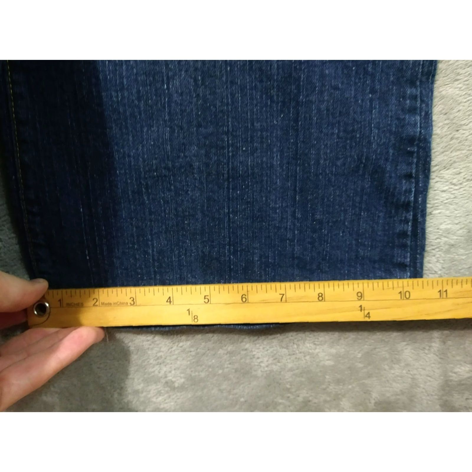 Levi's Levis 515 Jeans Womens 22W Blue Denim Boot Cut High Rise Dark Wash Stretch Y2K Womens Size 40" / US 18 - 6 Thumbnail