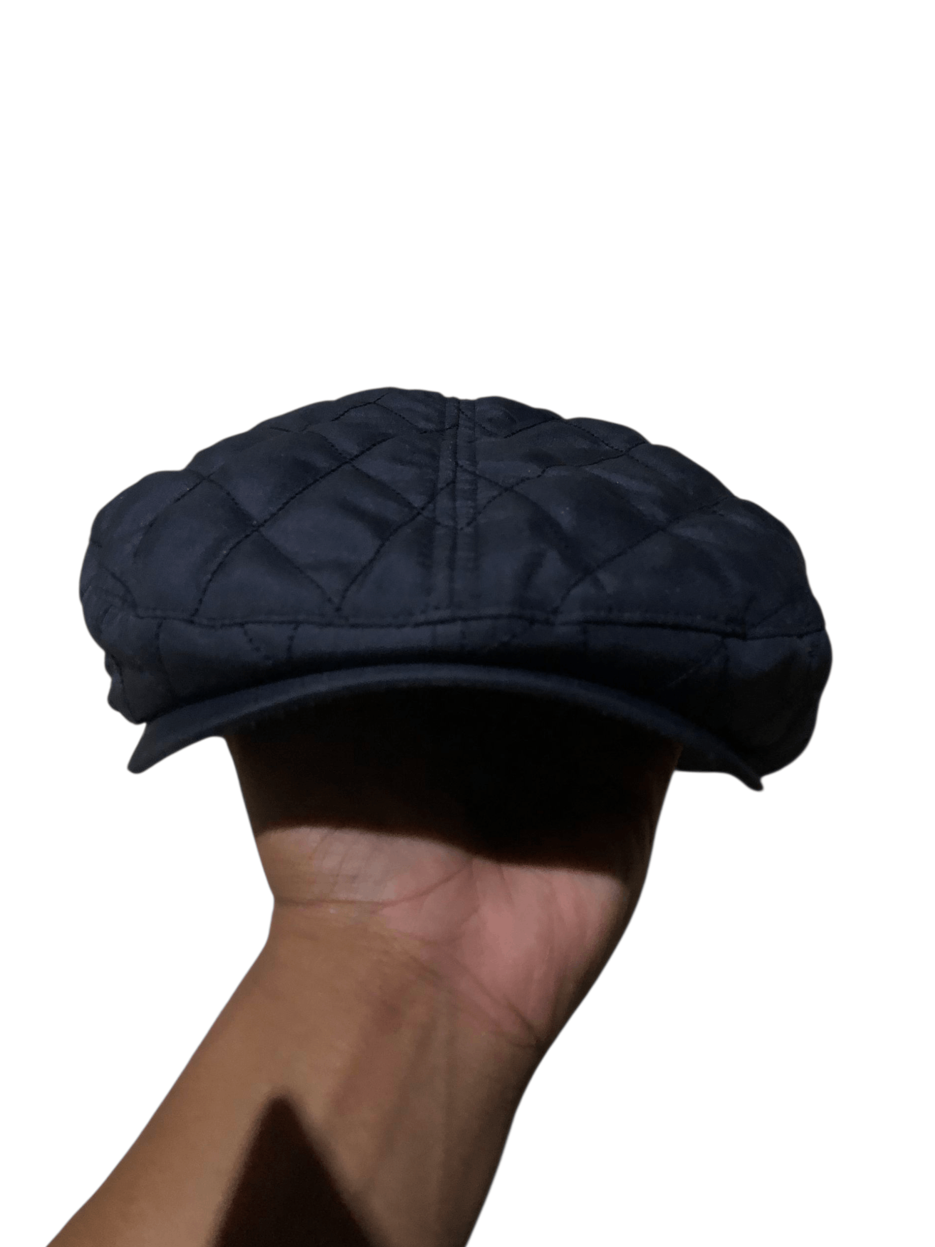 Pierre Balmain PIERRE BALMAIN VINTAGE QUILTED FLAT CAP Size ONE SIZE - 1 Thumbnail