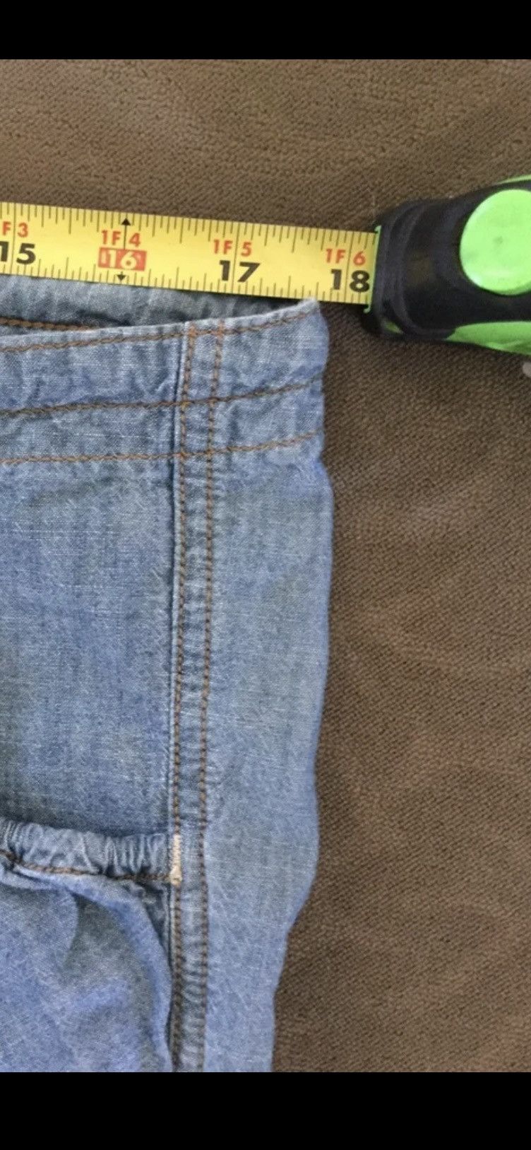 Lucky Brand Women’s Lucky Brand Drawstring Denim Pants Size 35" - 6 Thumbnail
