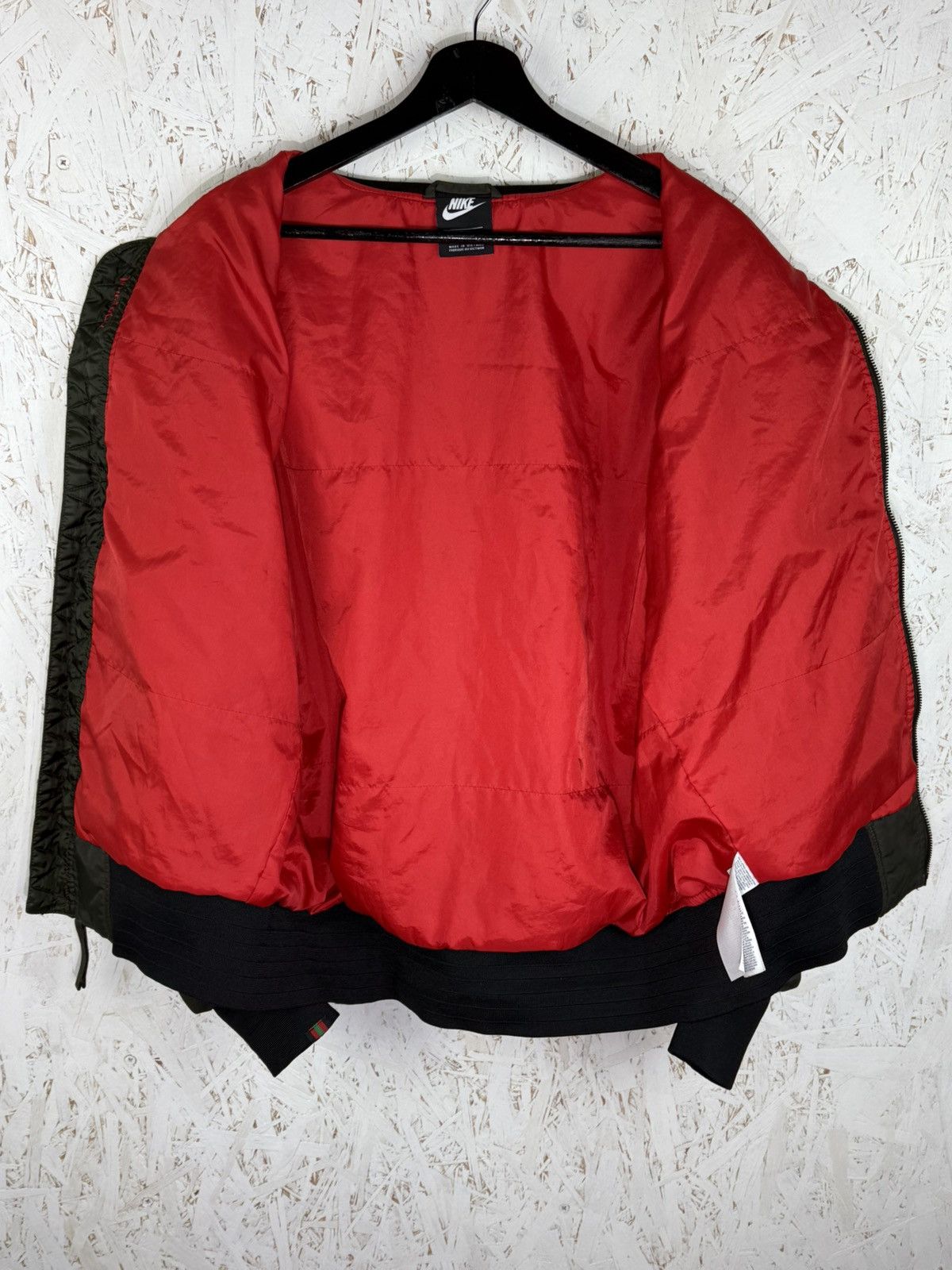 Nike Nike Portugal NSW Bomber Jacket Green Size L Size US L / EU 52-54 / 3 - 7 Thumbnail