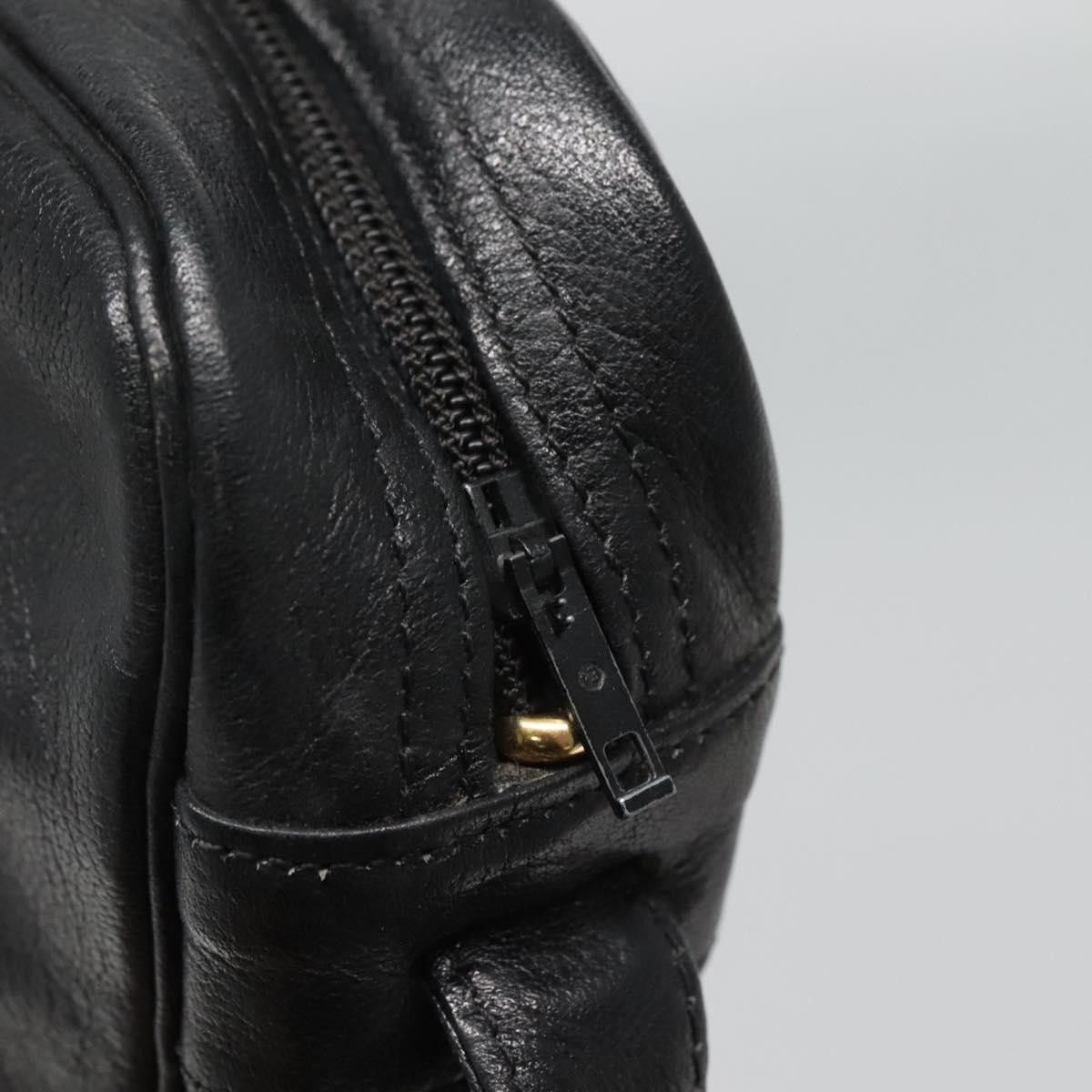 Dior DIOR Shoulder Bag Leather Black Gold Size ONE SIZE - 10 Thumbnail