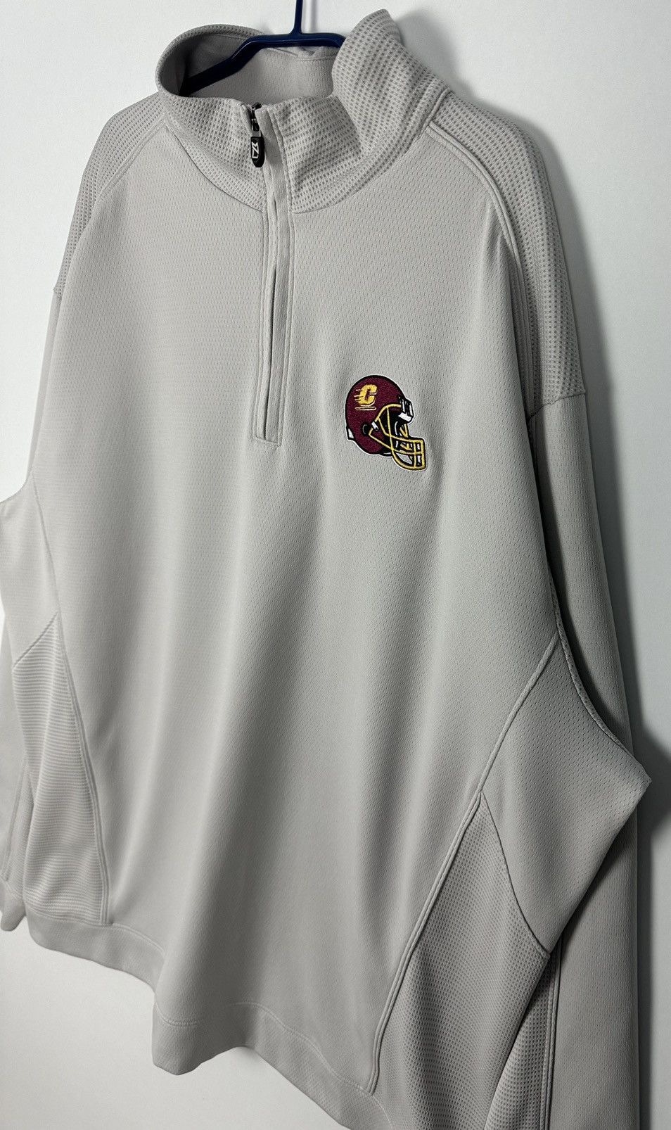 Cutter & Buck Vintage Hockey Washington Redskins 1/3 Zip Sports Jersey Size US XXL / EU 58 / 5 - 6 Thumbnail