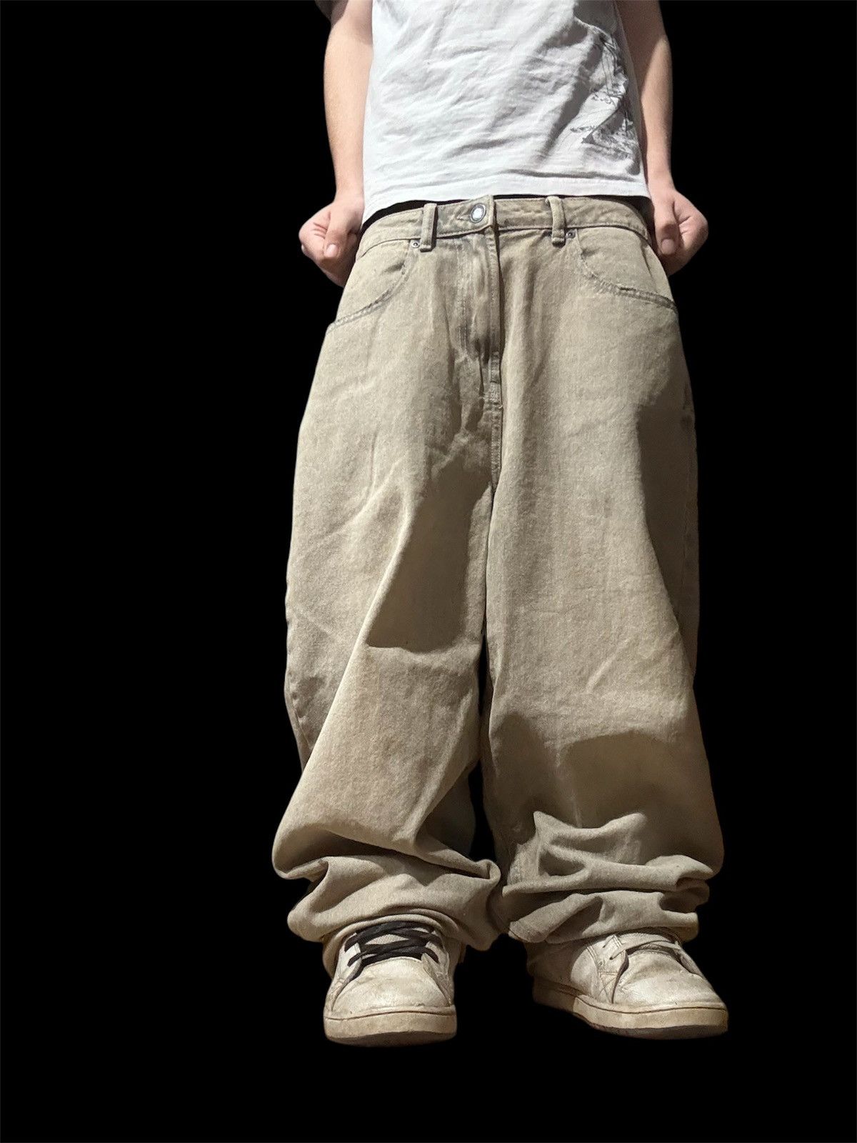 Southpole Baggy beige South Pole like pants Size US 32 / EU 48 - 4 Thumbnail