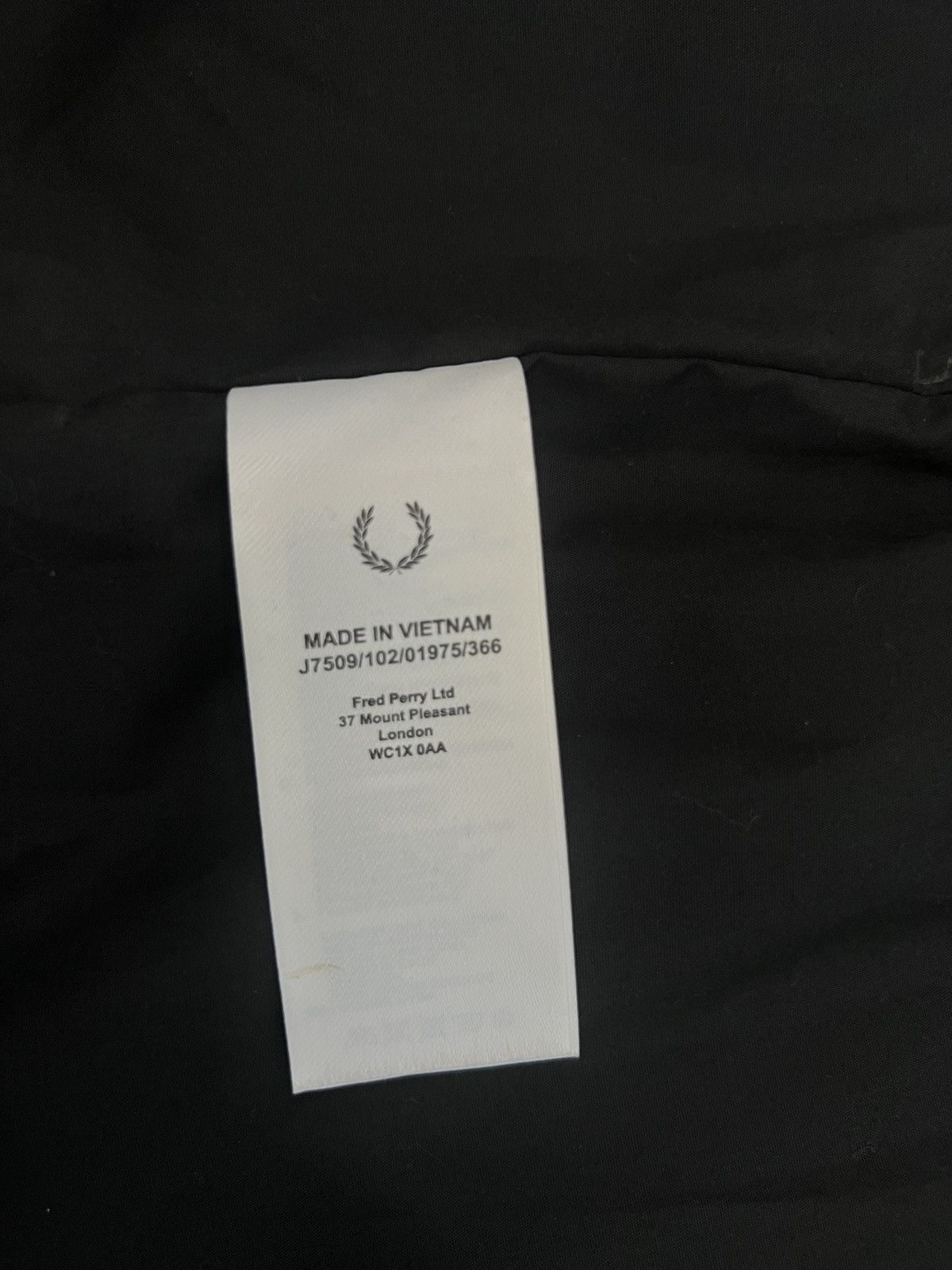 Fred Perry FRED PERRY RETRO MOD FISHTAIL PARKA JACKET (BL) Size US L / EU 52-54 / 3 - 4 Thumbnail