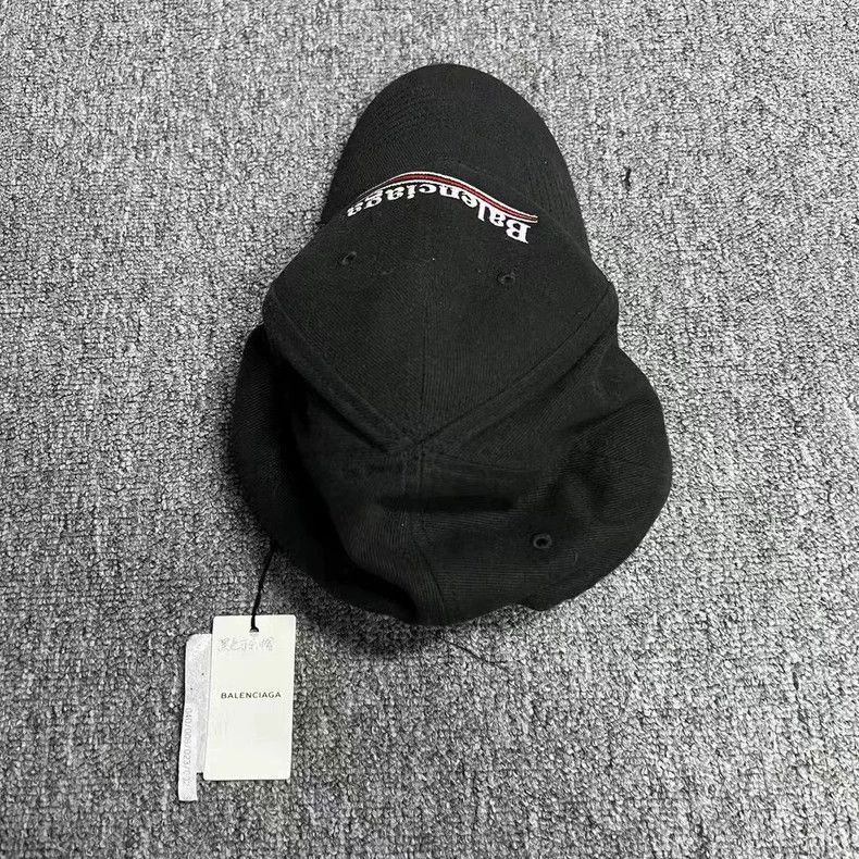 Balenciaga Balenciaga Black coke baseball cap 2505-Nextarrow Size ONE SIZE - 2 Thumbnail