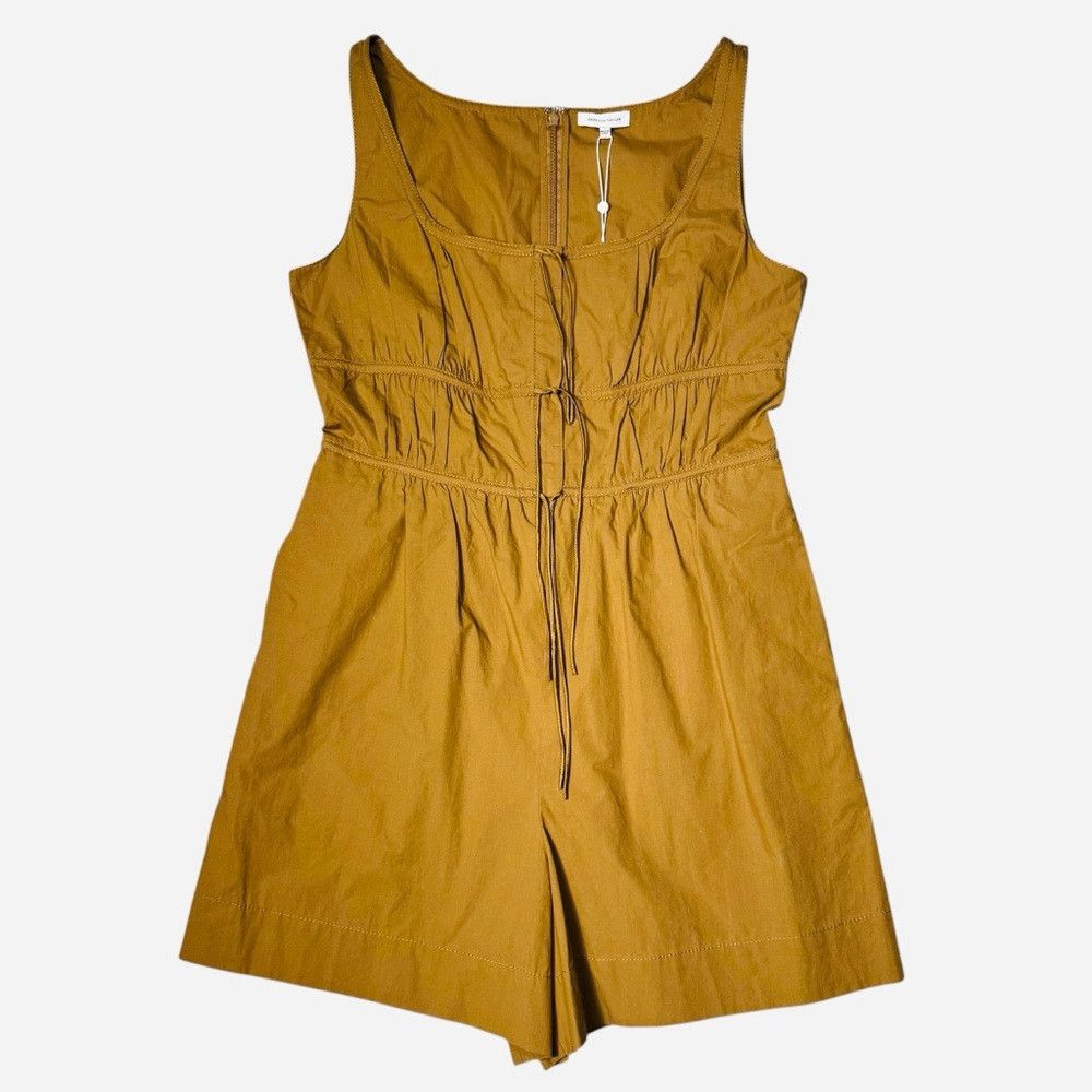 Rebecca Taylor NWT New $265 Rebecca Taylor Sleeveless Poplin Cotton Silk B Size 32" / US 10 / IT 46 - 3 Thumbnail
