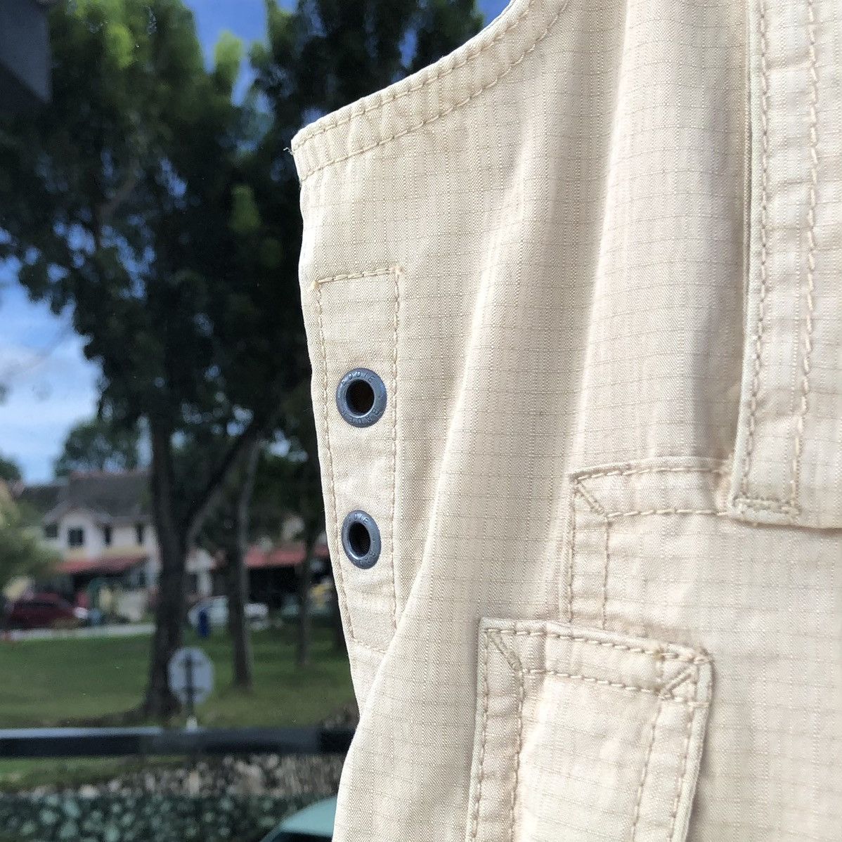 Eddie Bauer Eddie Bauer Travex Safari Travel Full Zip Snap Khaki Vest Size US M / EU 48-50 / 2 - 14 Thumbnail