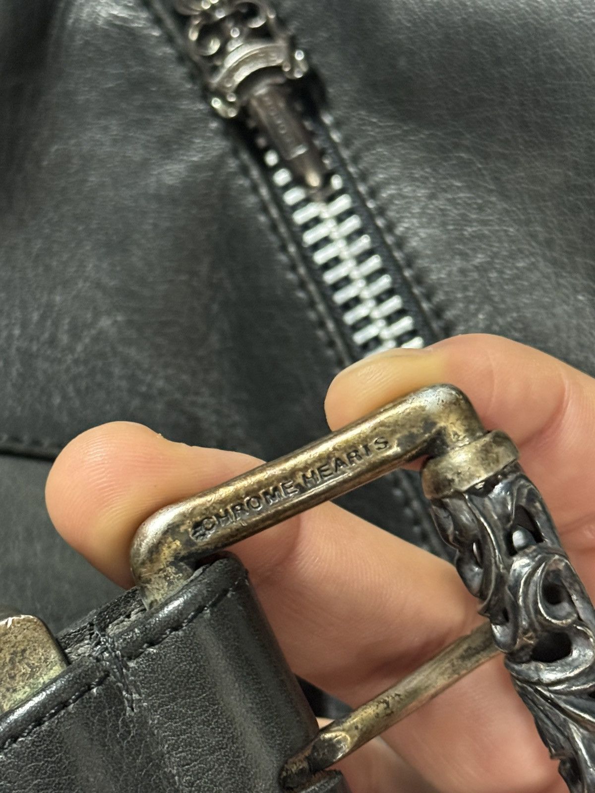 Chrome Hearts Chrome Hearts OG 90s Leather Jacket Size US M / EU 48-50 / 2 - 16 Thumbnail