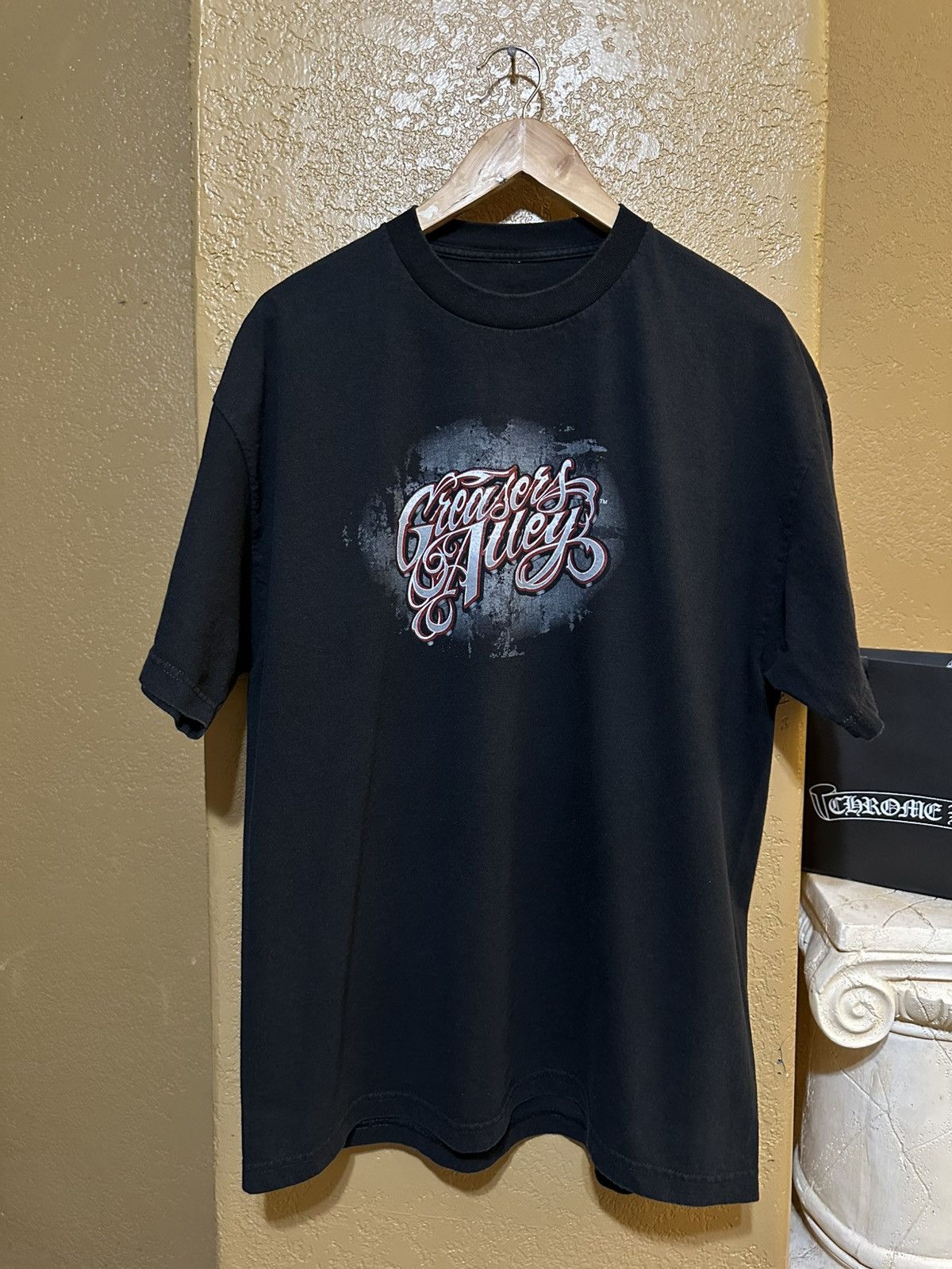Vintage ☔️ vintage Greasers Alley Lowrider customs tee xl Size US XL / EU 56 / 4 - 3 Thumbnail