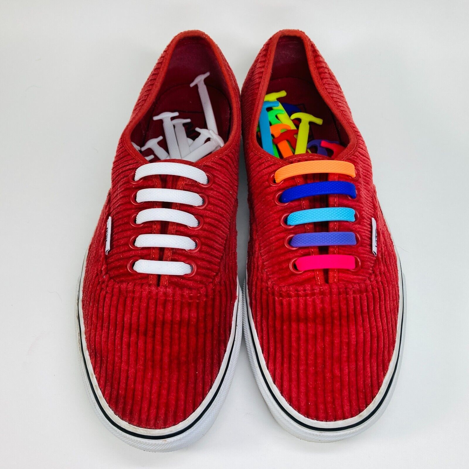 Vans Vans Authentic Corduroy Rumba Red Skate Shoes, Size 7 US Men Size US 7 / EU 40 - 4 Thumbnail